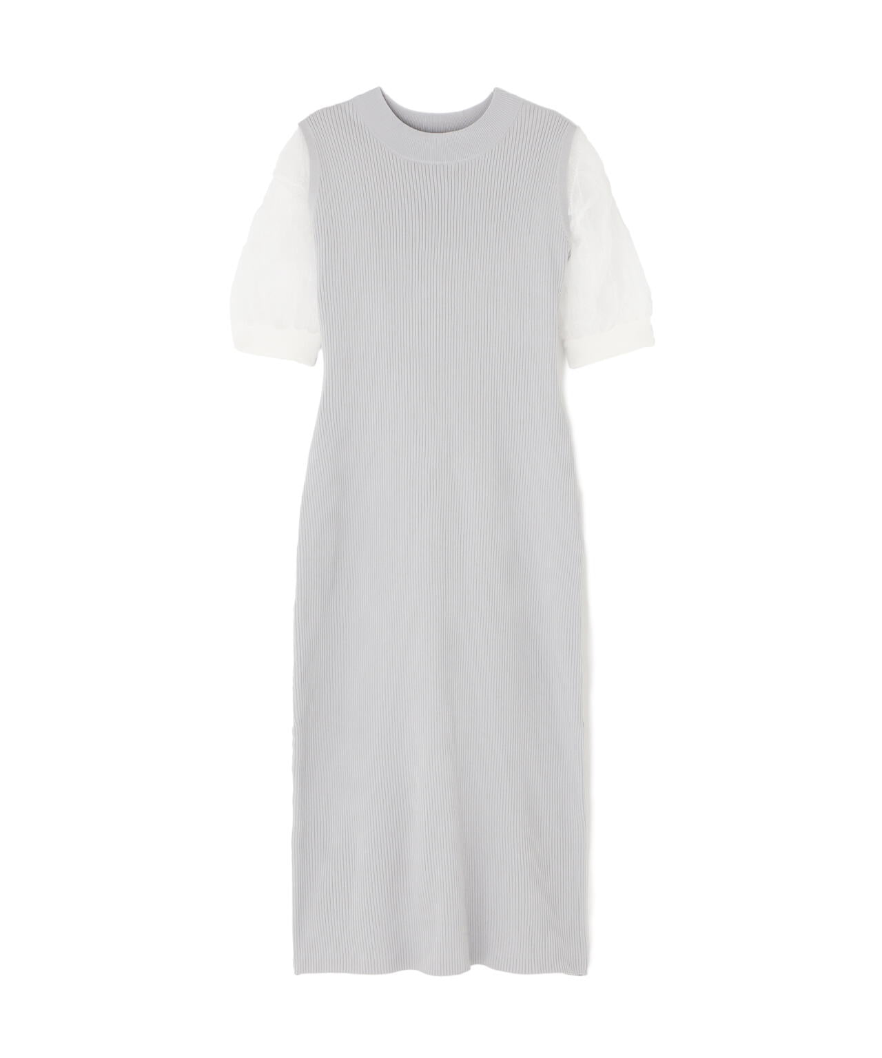 シャーリングシアーカーデセットワンピース*