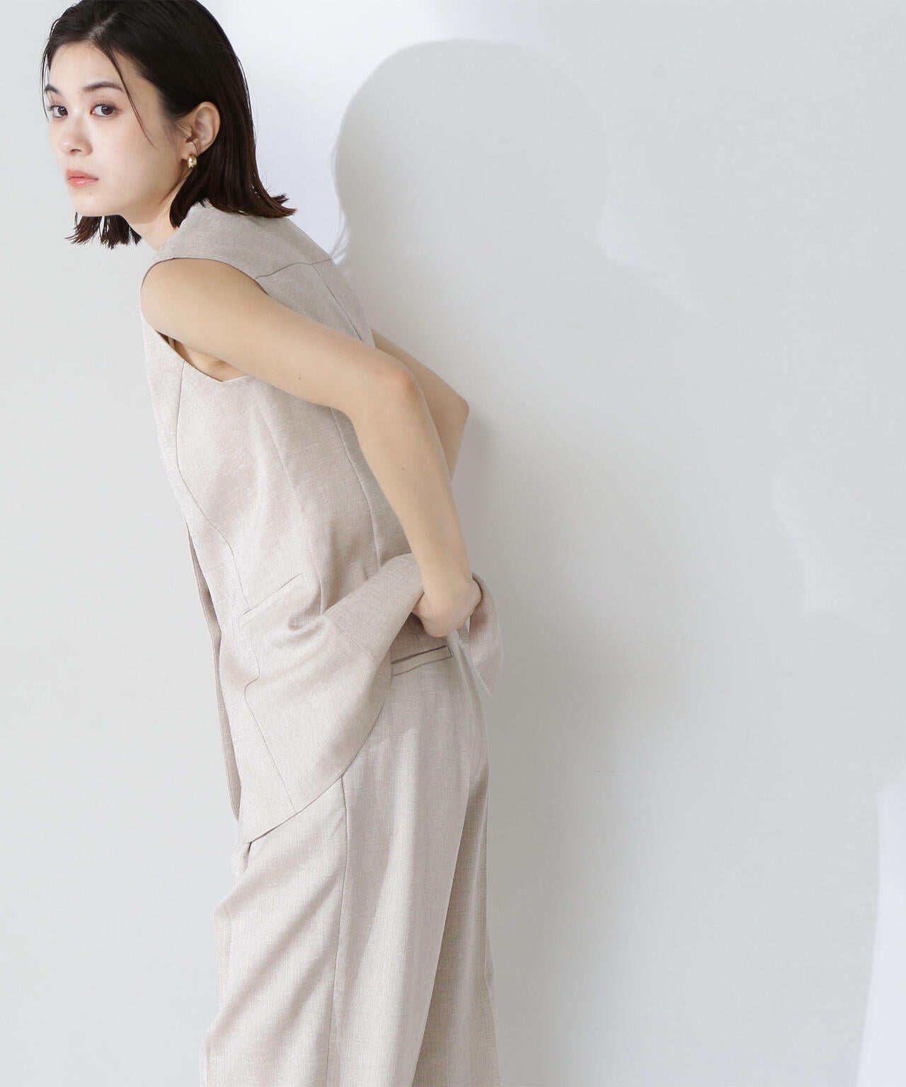 【THINK NATURAL】リネンライクジレ*