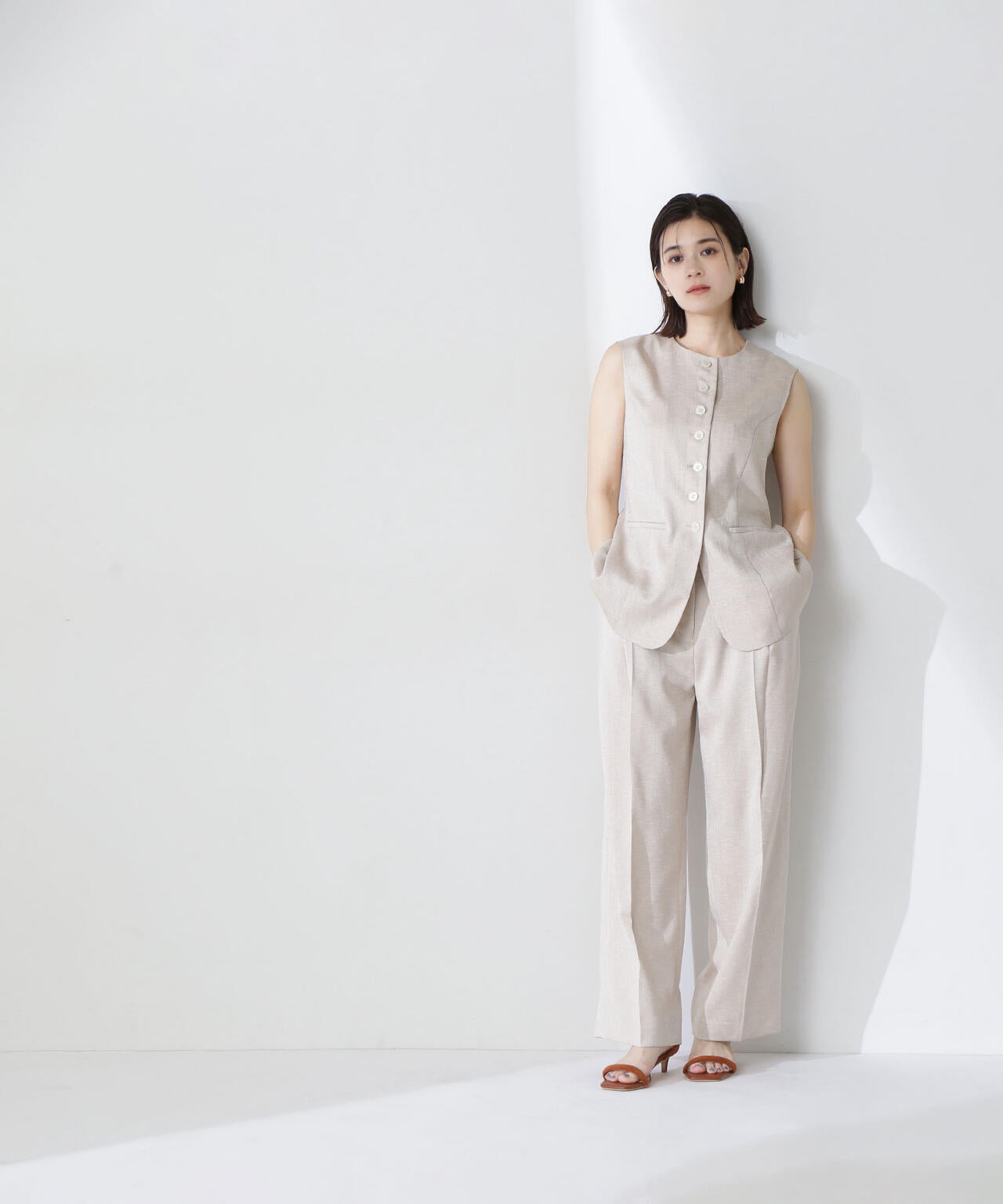 【THINK NATURAL】リネンライクジレ*
