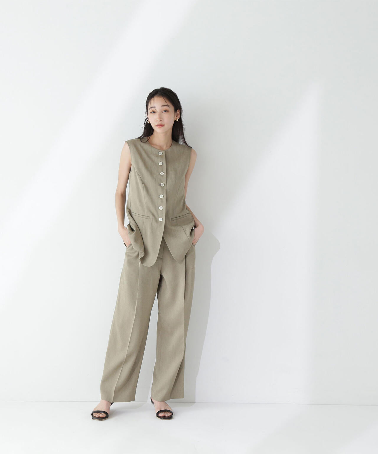 【THINK NATURAL】リネンライクジレ*