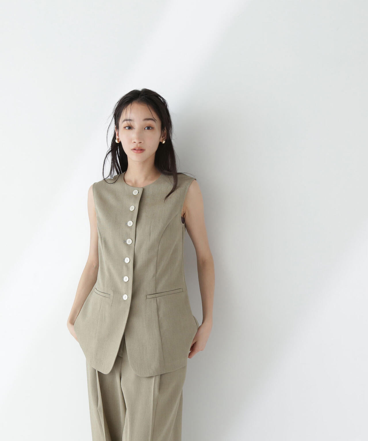 【THINK NATURAL】リネンライクジレ*