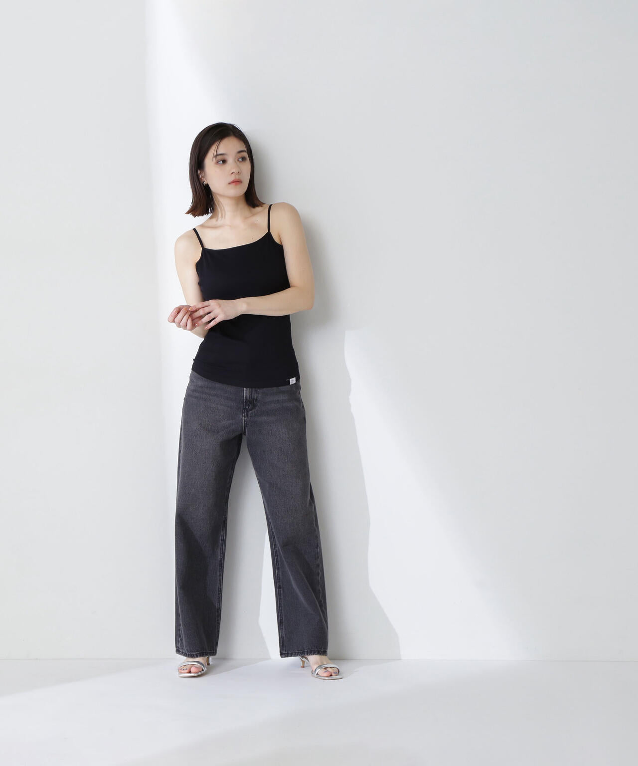 【6/12 10:00~6/15 SPECIAL COUPON 対象商品】【Oggi掲載】カップインバックシャンキャミソール
