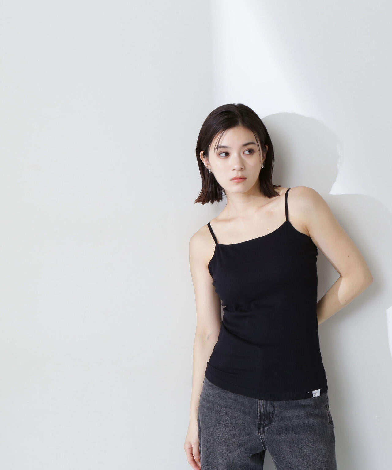 【6/12 10:00~6/15 SPECIAL COUPON 対象商品】【Oggi掲載】カップインバックシャンキャミソール