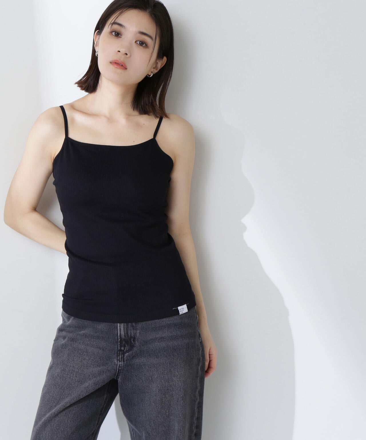 【6/12 10:00~6/15 SPECIAL COUPON 対象商品】【Oggi掲載】カップインバックシャンキャミソール