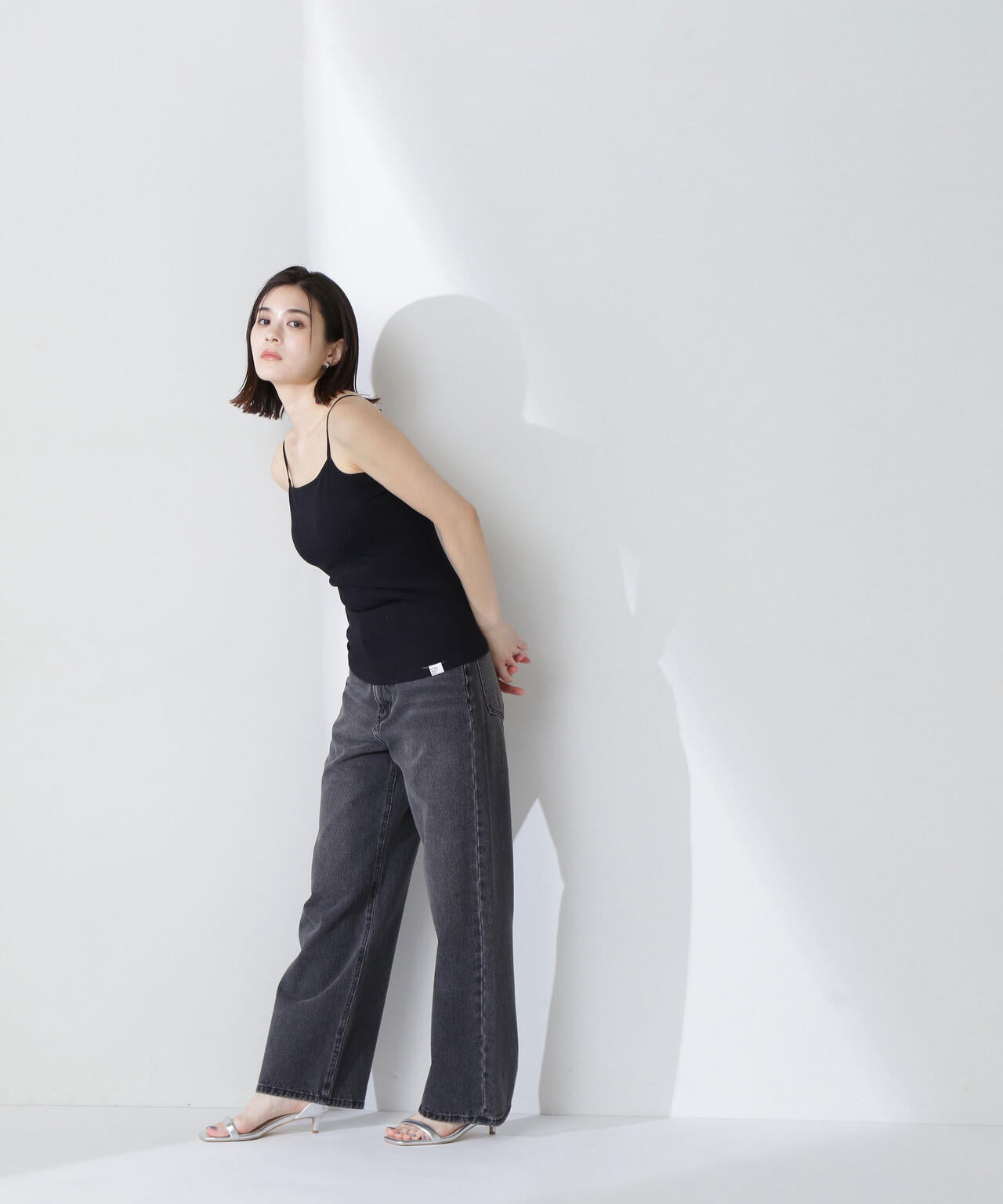 【6/12 10:00~6/15 SPECIAL COUPON 対象商品】【Oggi掲載】カップインバックシャンキャミソール