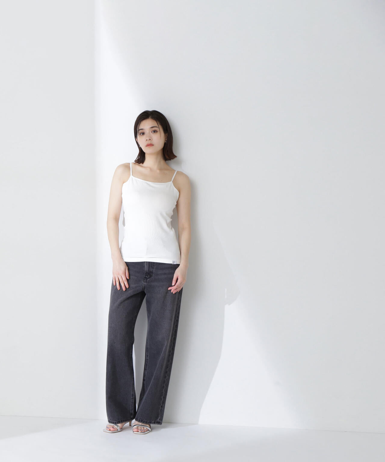 【6/12 10:00~6/15 SPECIAL COUPON 対象商品】【Oggi掲載】カップインバックシャンキャミソール