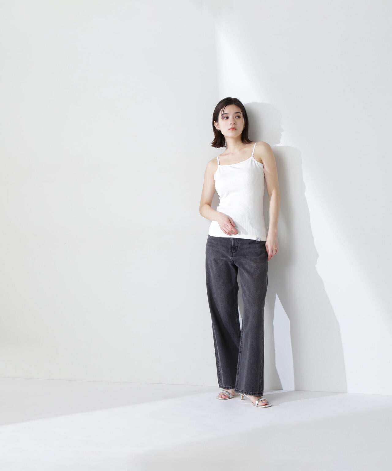 【6/12 10:00~6/15 SPECIAL COUPON 対象商品】【Oggi掲載】カップインバックシャンキャミソール