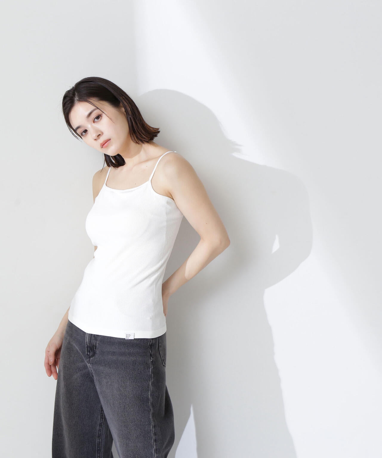 【6/12 10:00~6/15 SPECIAL COUPON 対象商品】【Oggi掲載】カップインバックシャンキャミソール