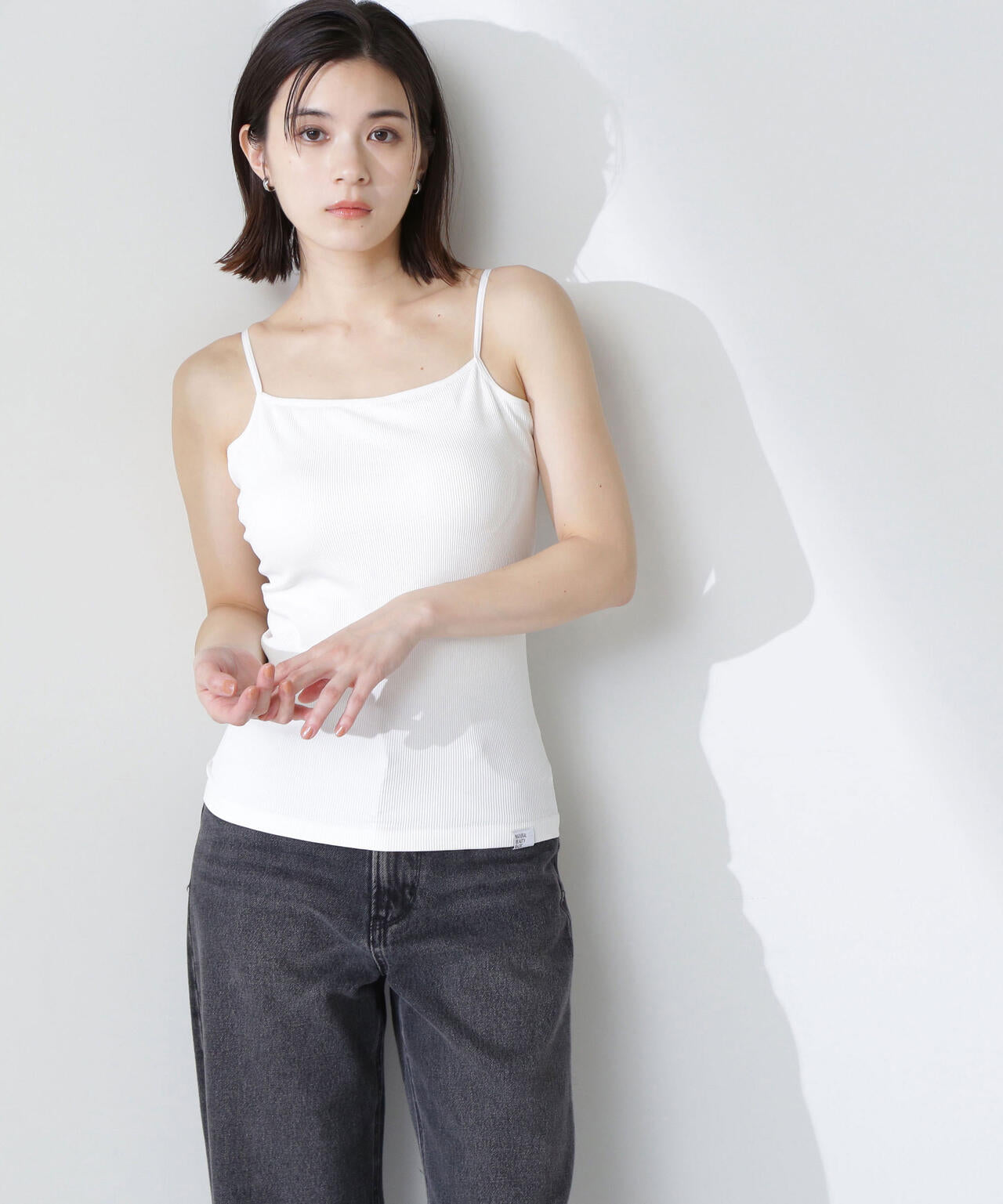 【6/12 10:00~6/15 SPECIAL COUPON 対象商品】【Oggi掲載】カップインバックシャンキャミソール