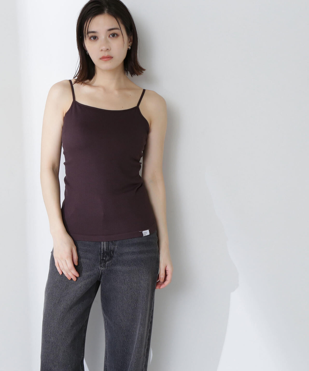【6/12 10:00~6/15 SPECIAL COUPON 対象商品】【Oggi掲載】カップインバックシャンキャミソール