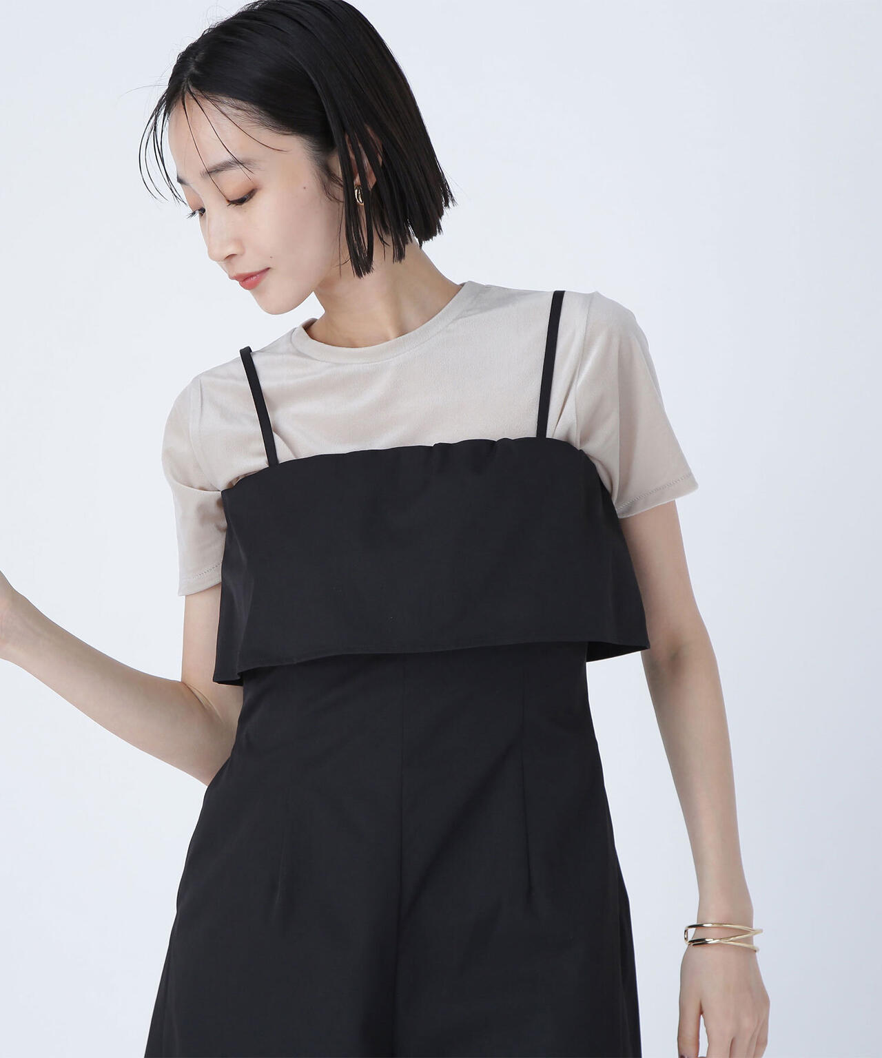 ベロアTシャツ*