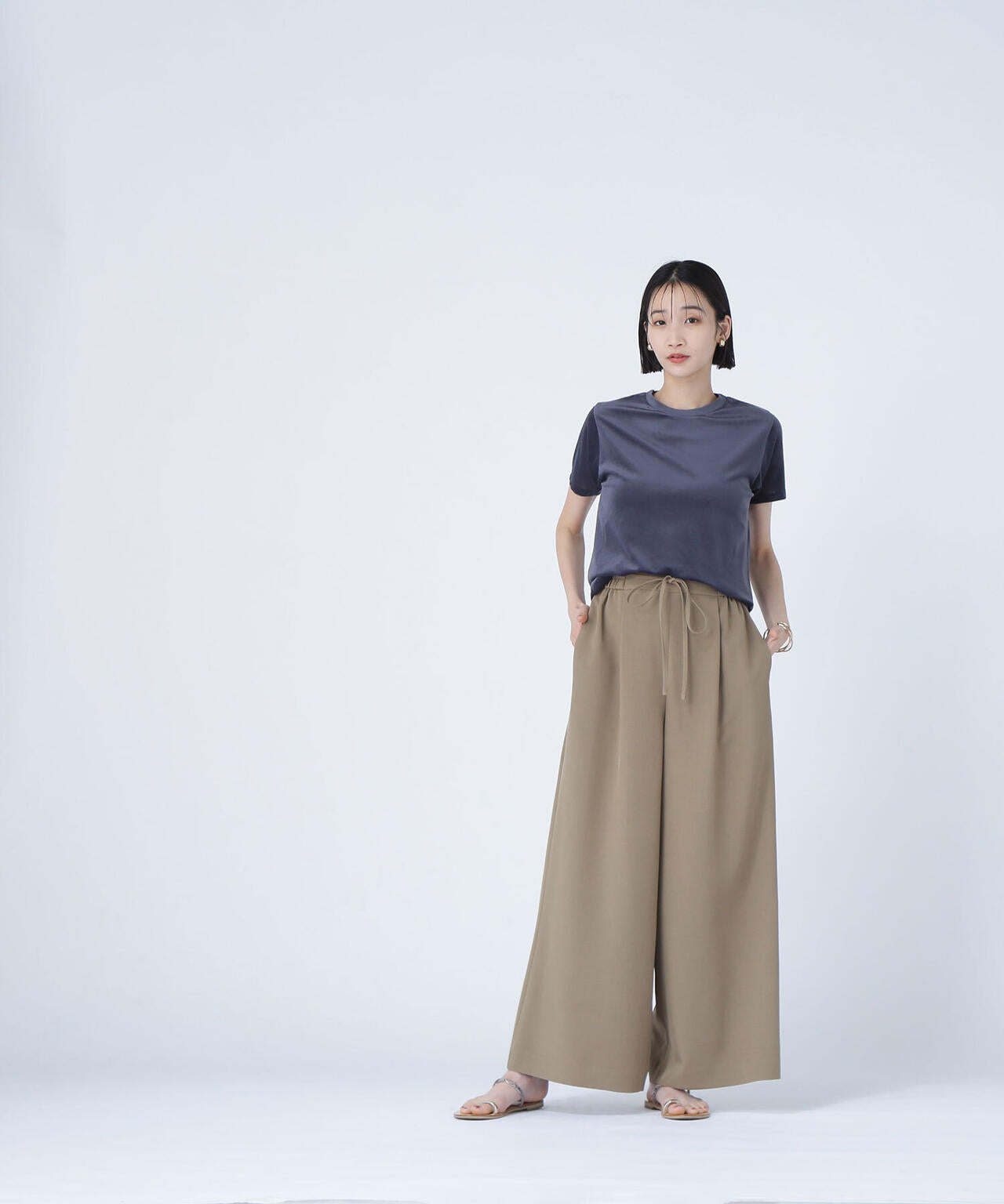 ベロアTシャツ*