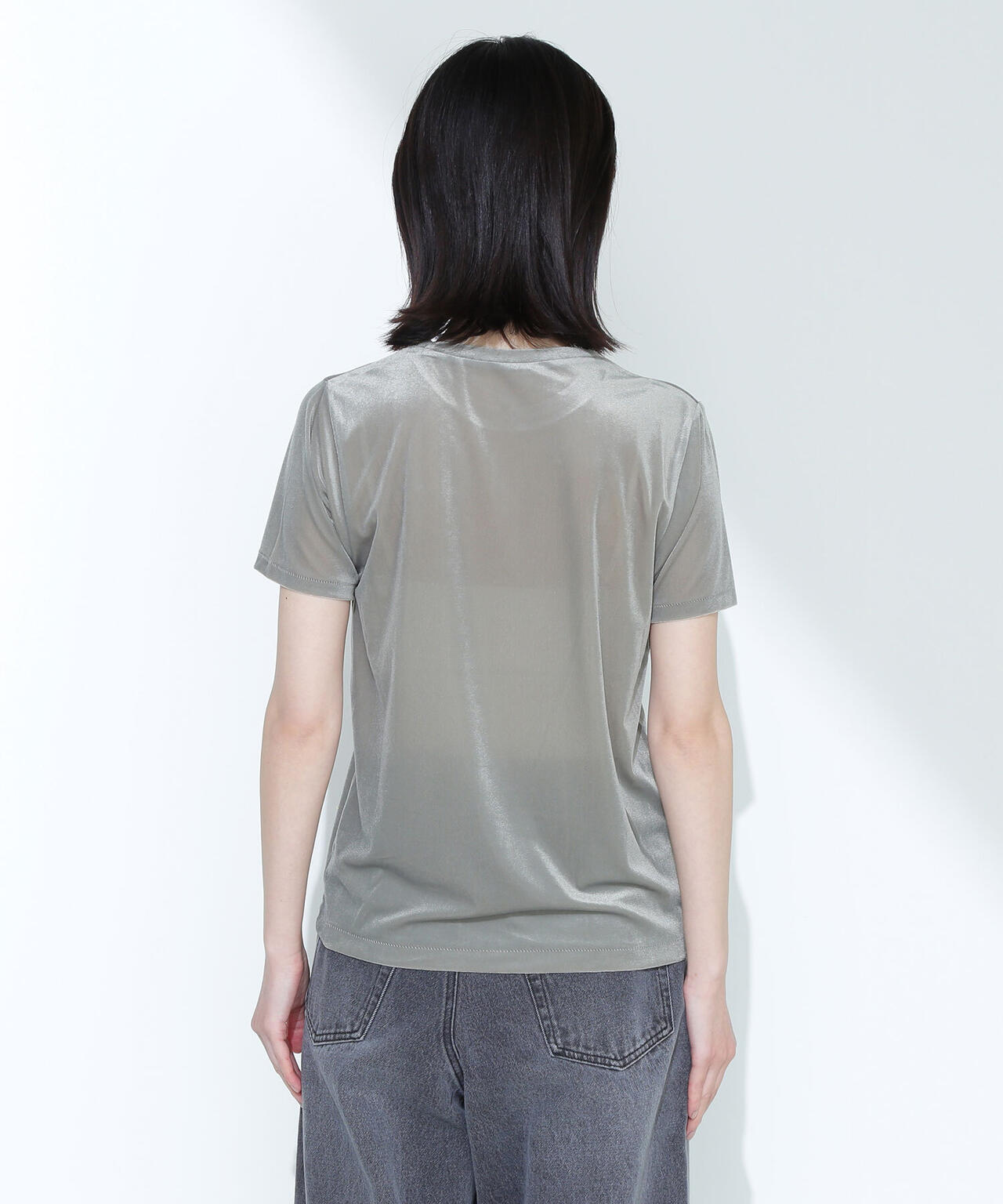 ベロアTシャツ*