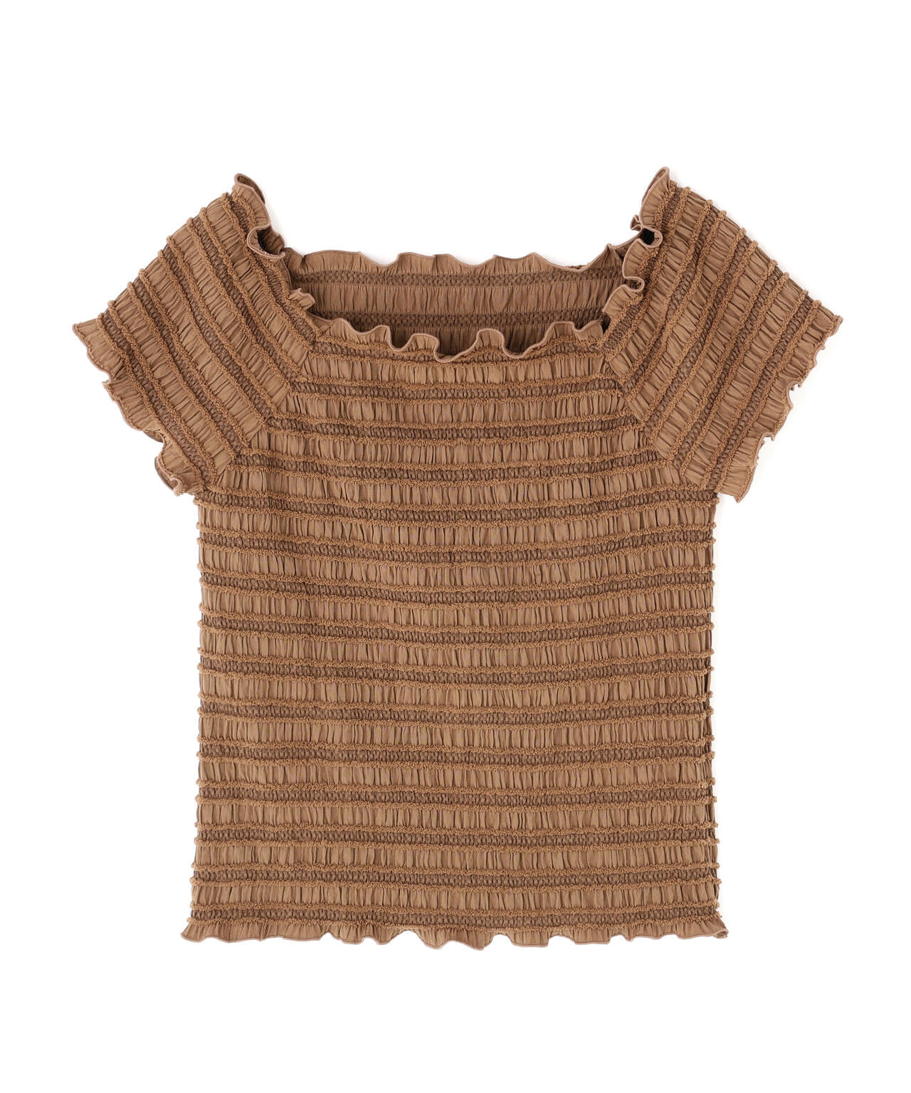 コンパクトシャーリングトップス*
