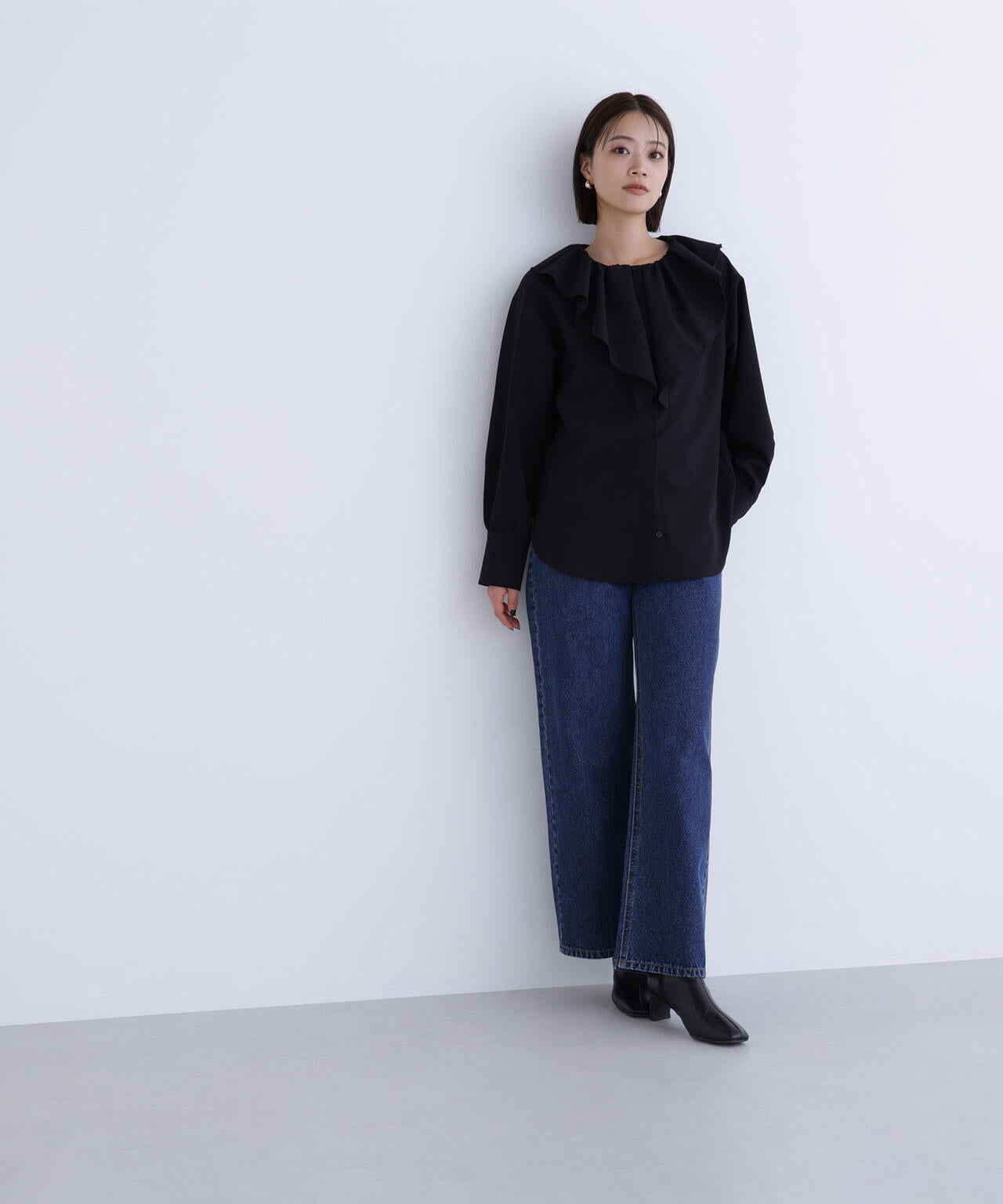 【Oggi掲載】デザインラッフルブラウス