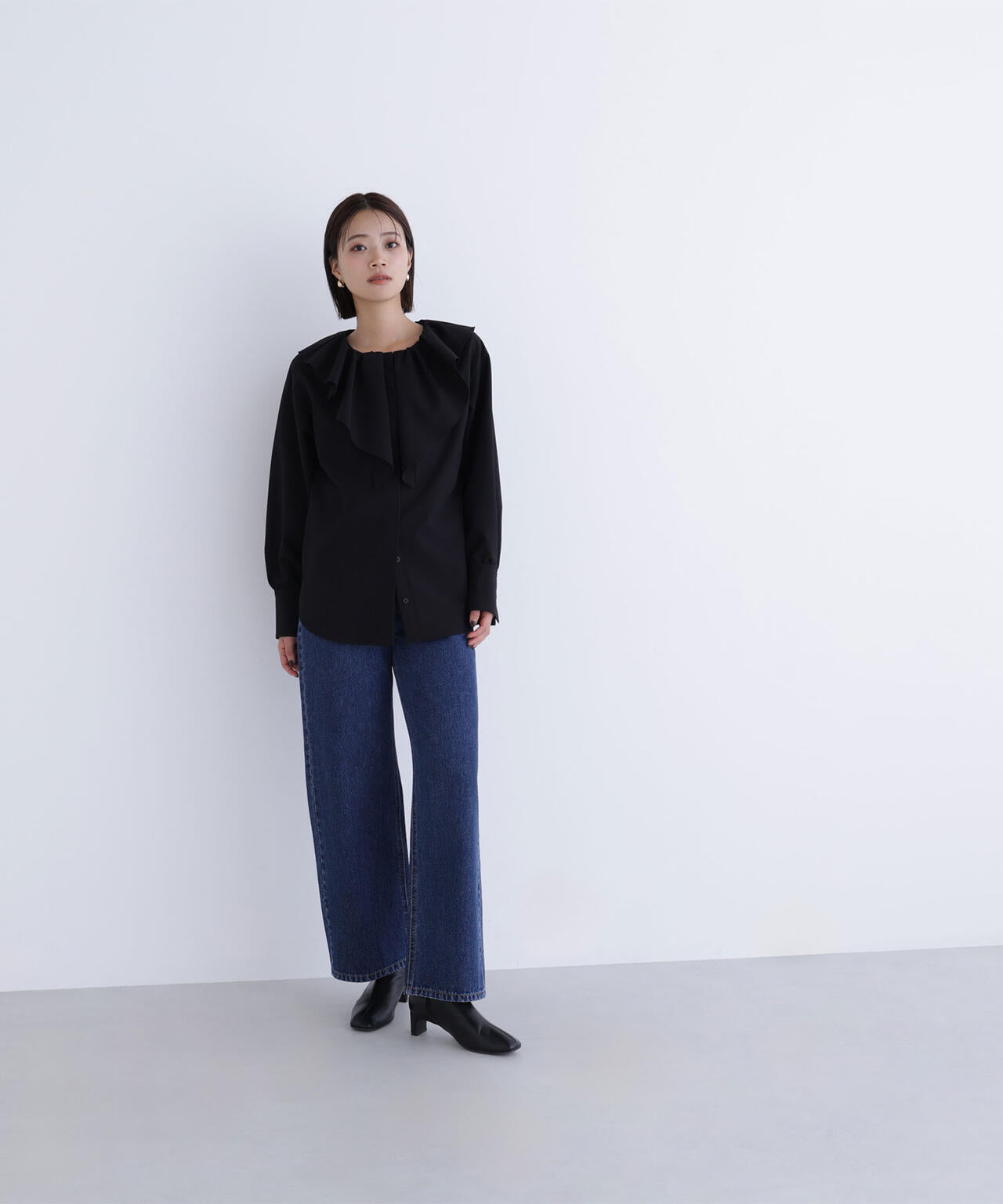 【Oggi掲載】デザインラッフルブラウス