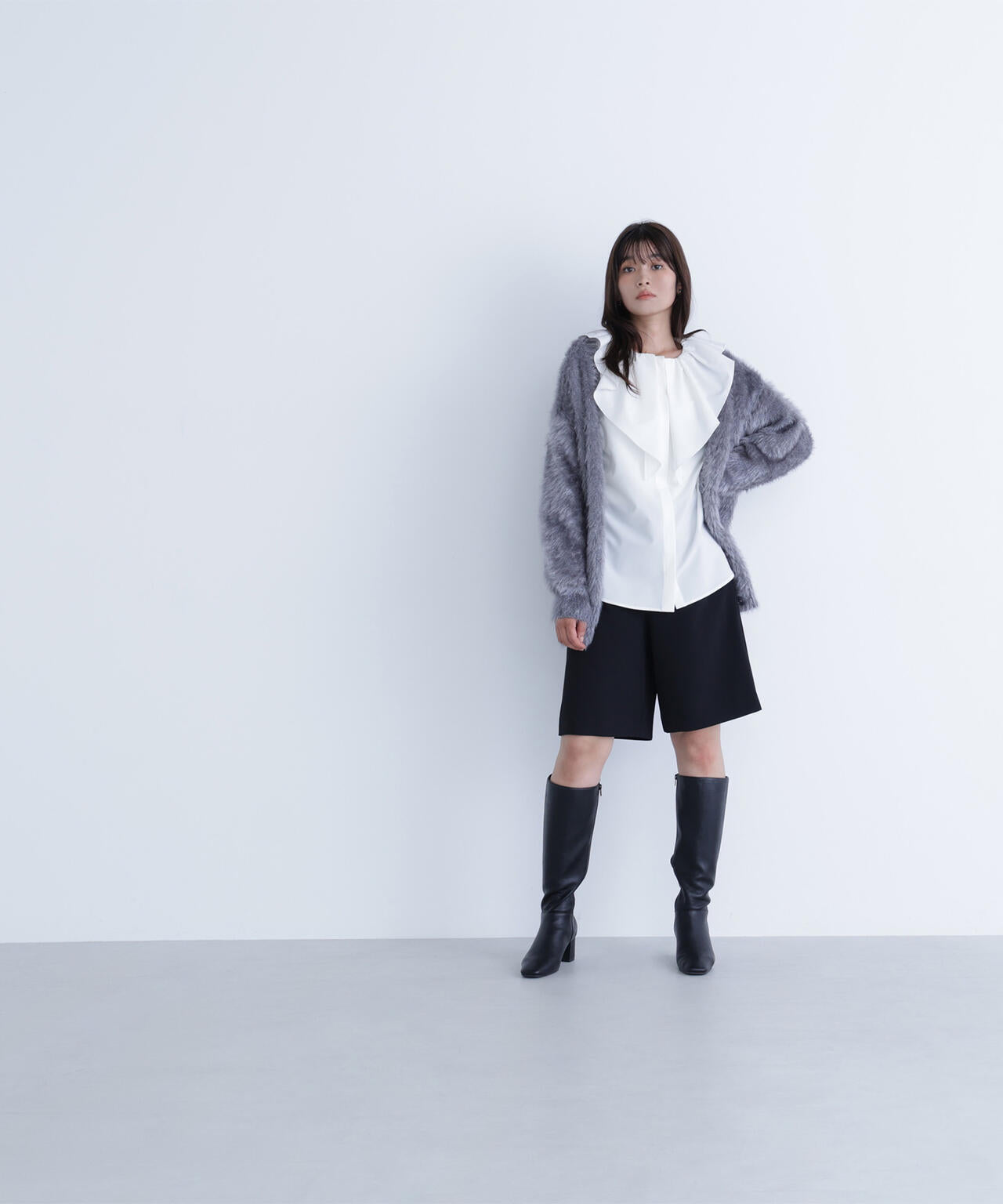 【Oggi掲載】デザインラッフルブラウス