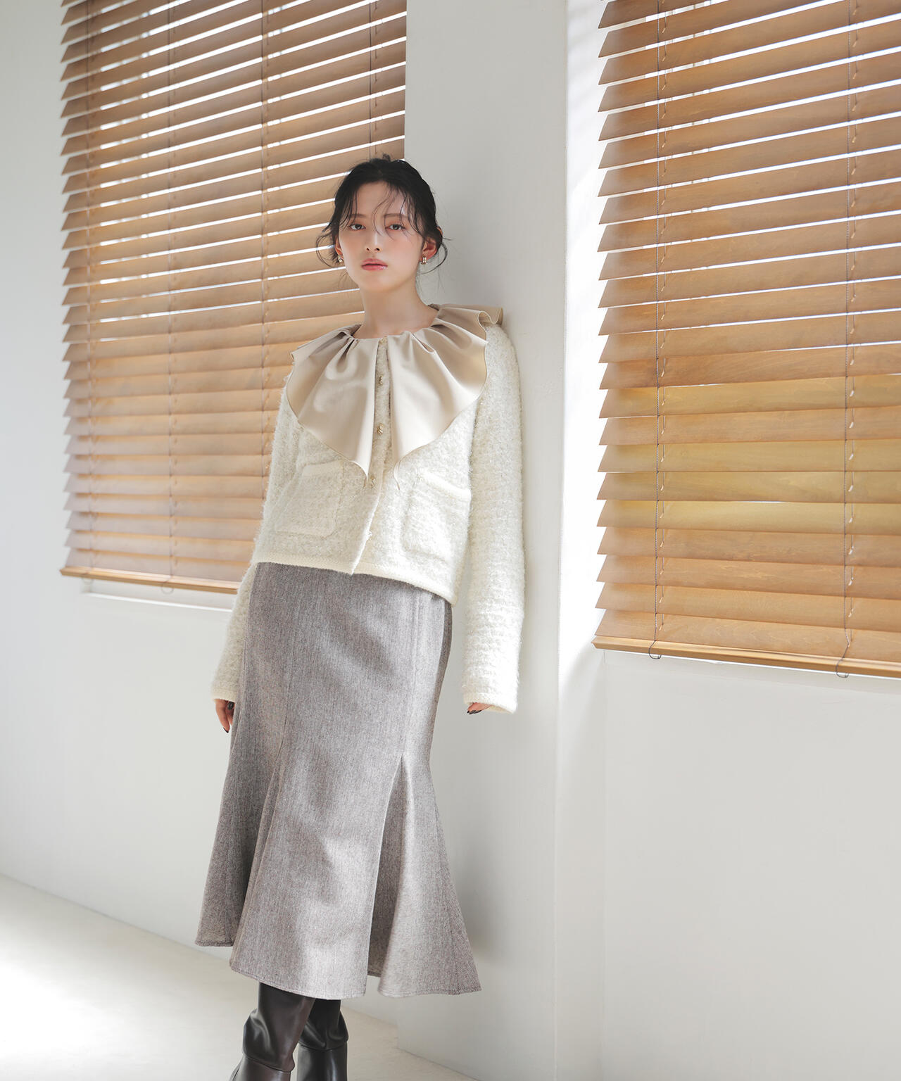 【Oggi掲載】デザインラッフルブラウス