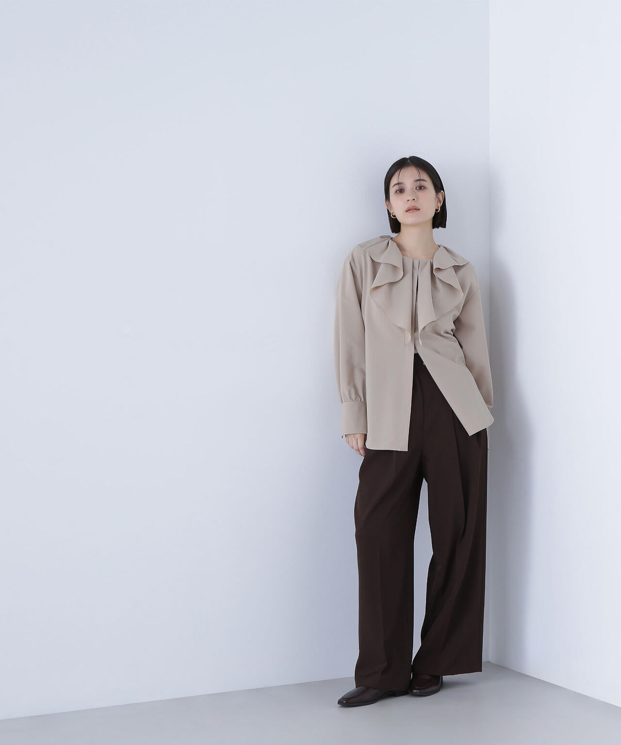 【Oggi掲載】デザインラッフルブラウス