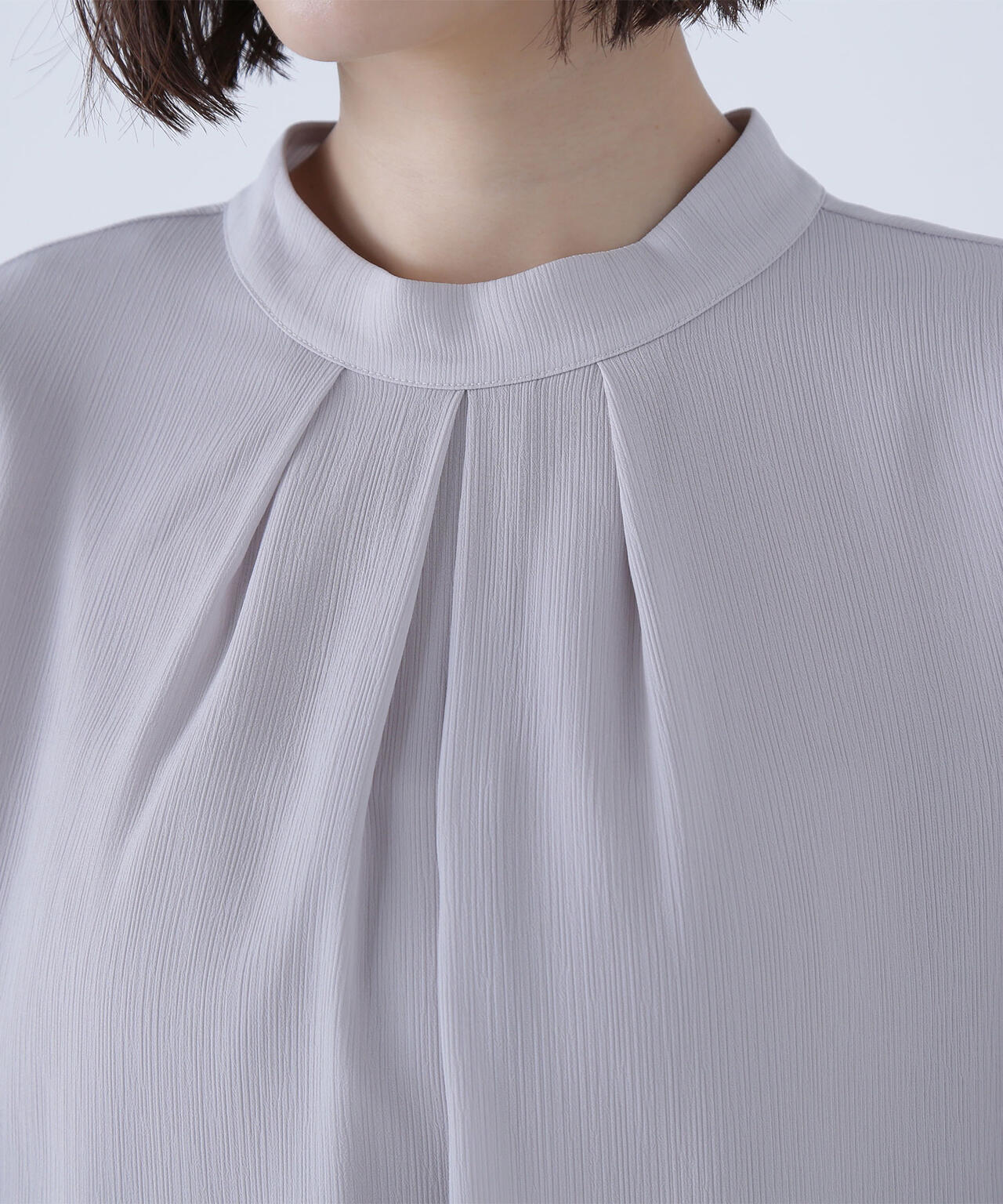 楊柳プリーツブラウス
