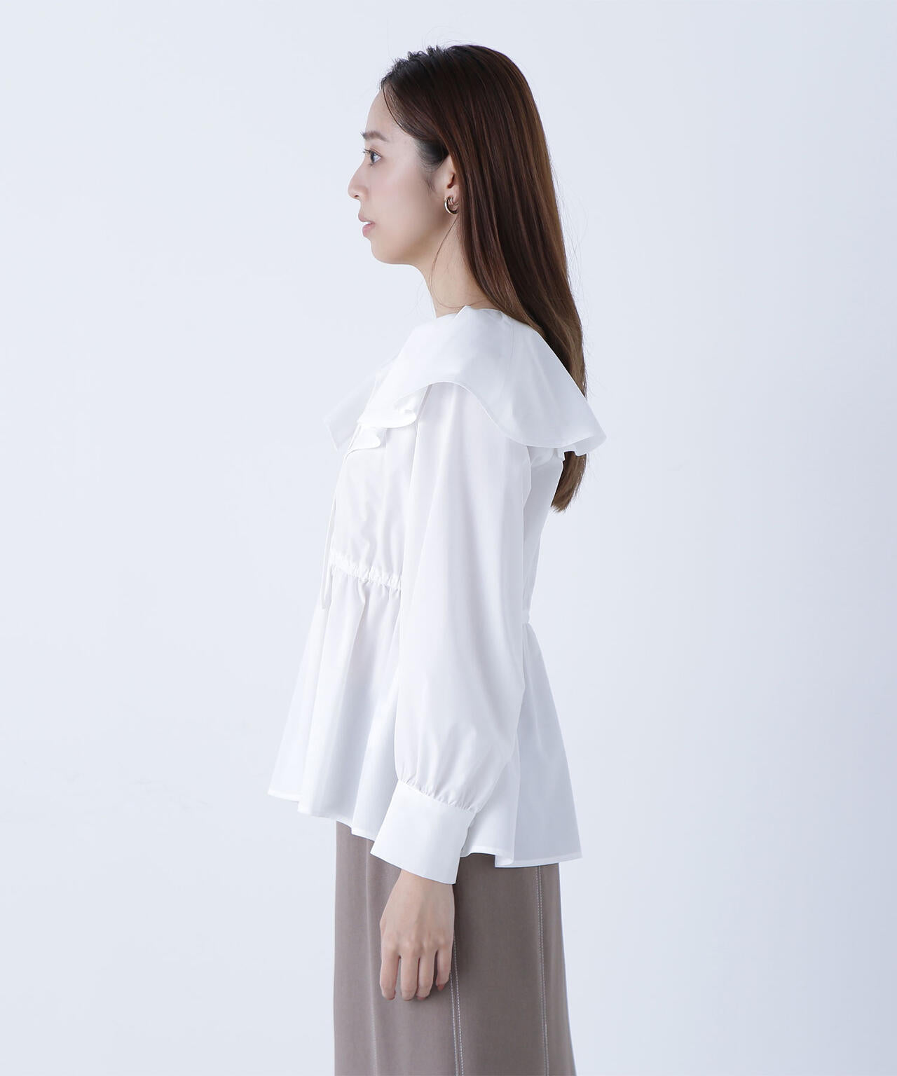 ビスチェセットラッフルブラウス