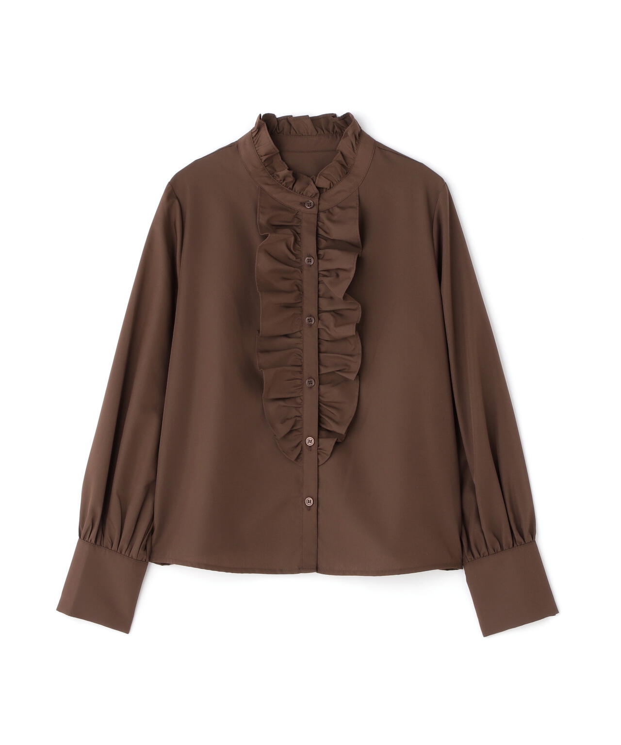 フロントフリルブラウス