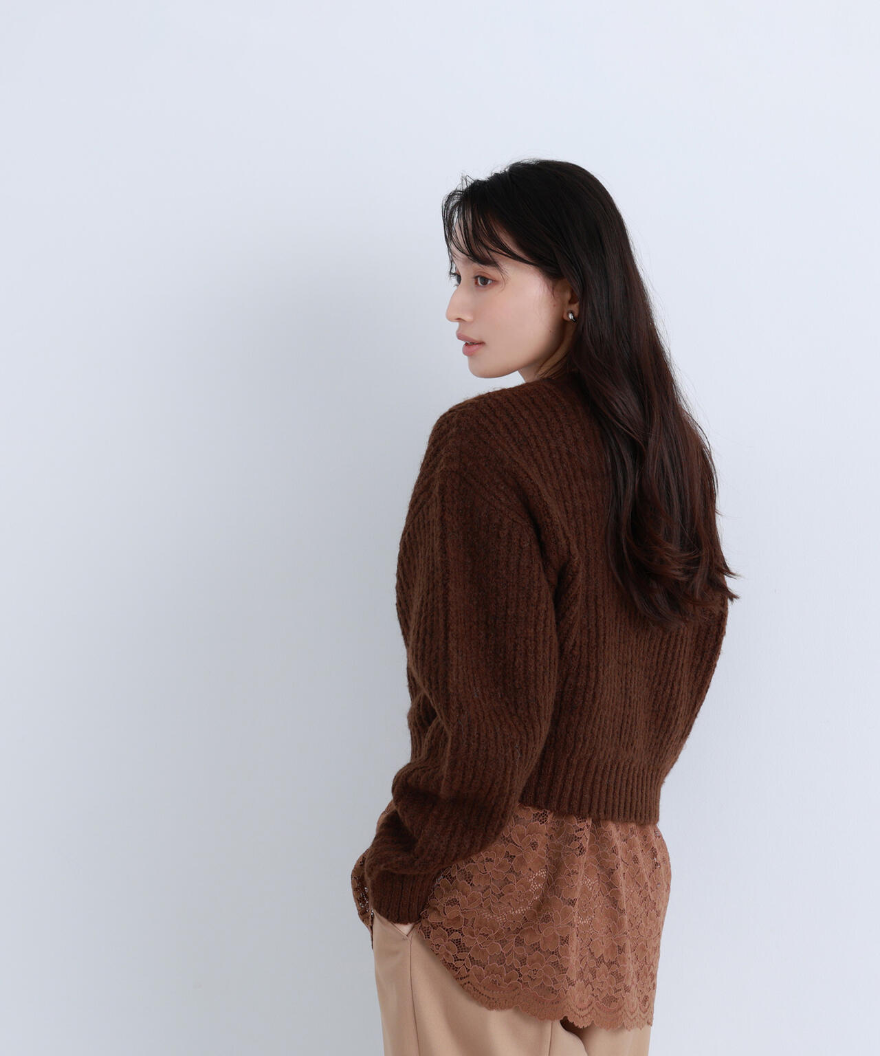 【BLANC】レースブラウス