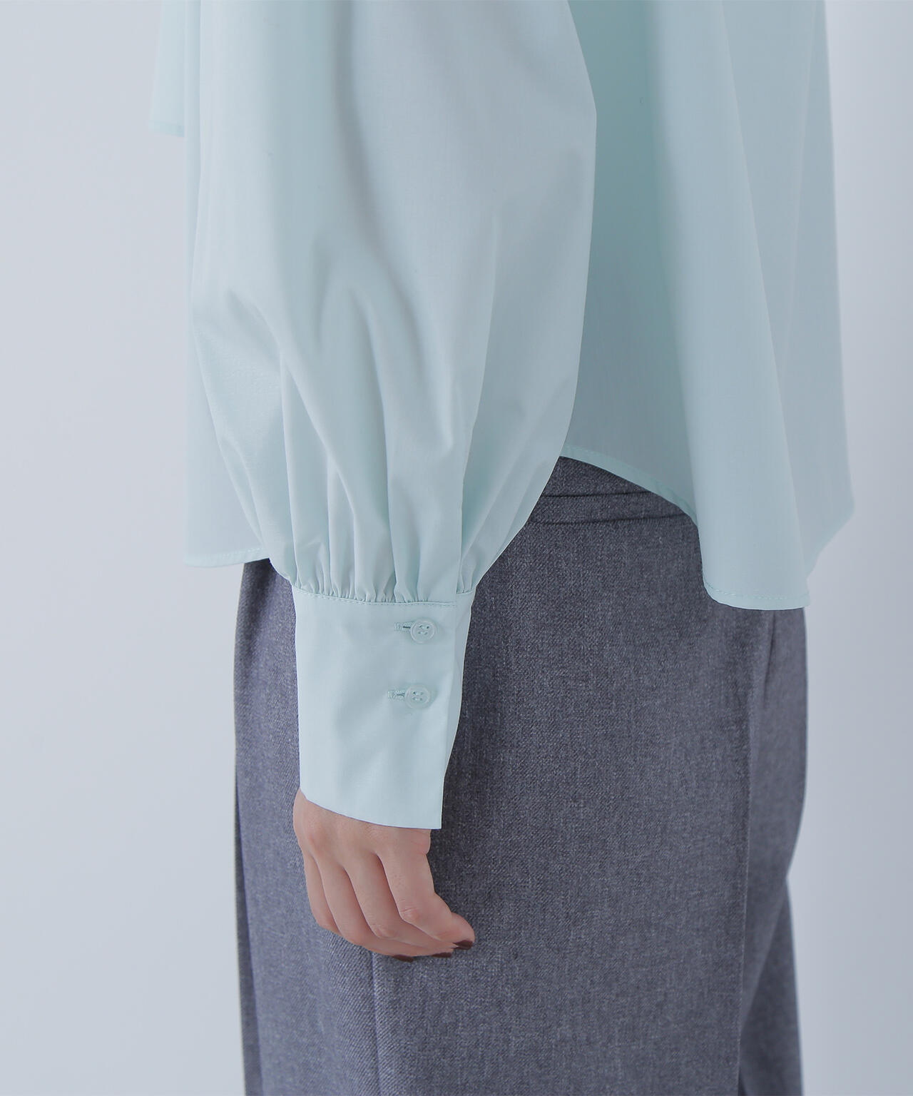 2wayスキッパーボウブラウス