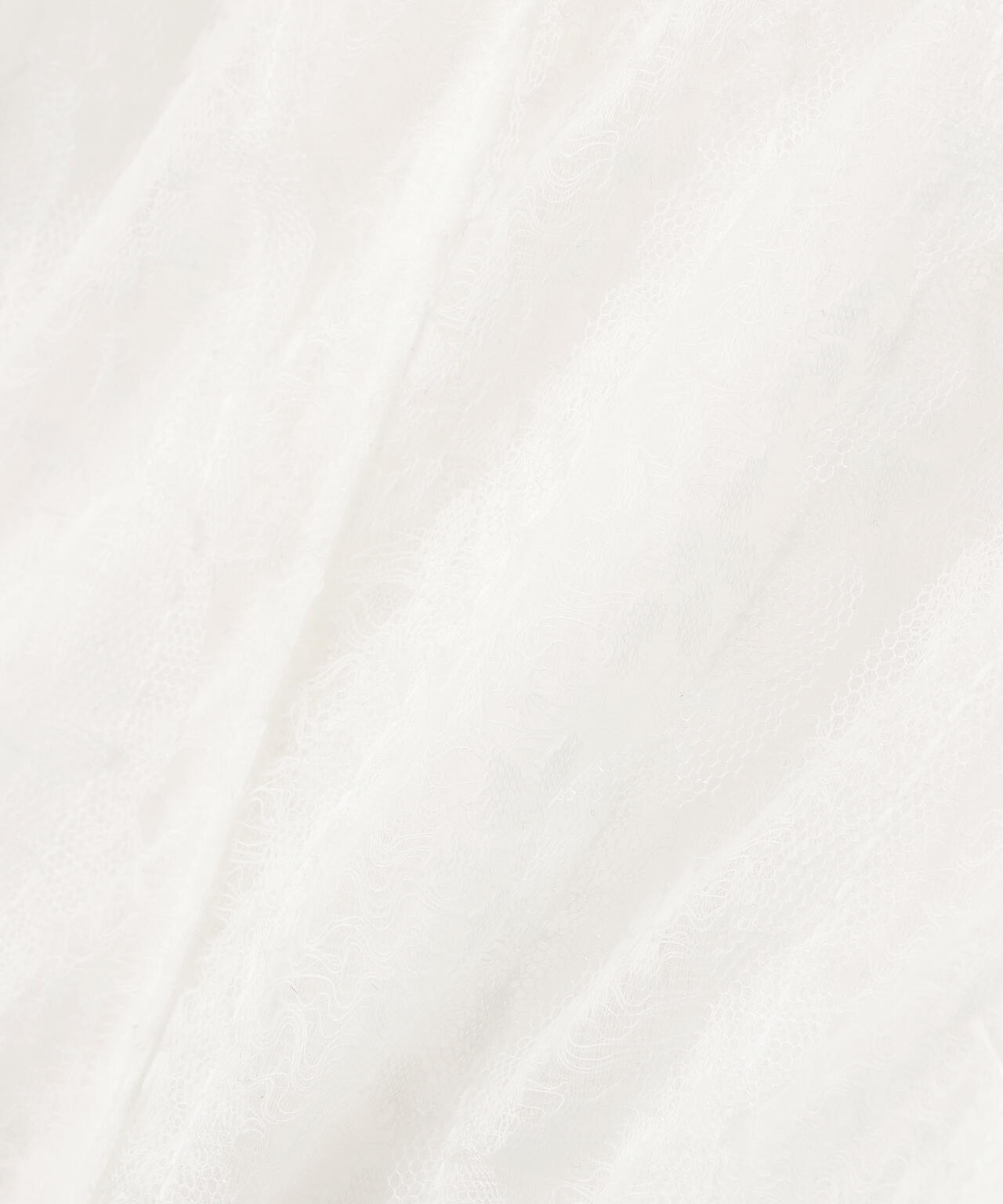 クロップドレースシャツ