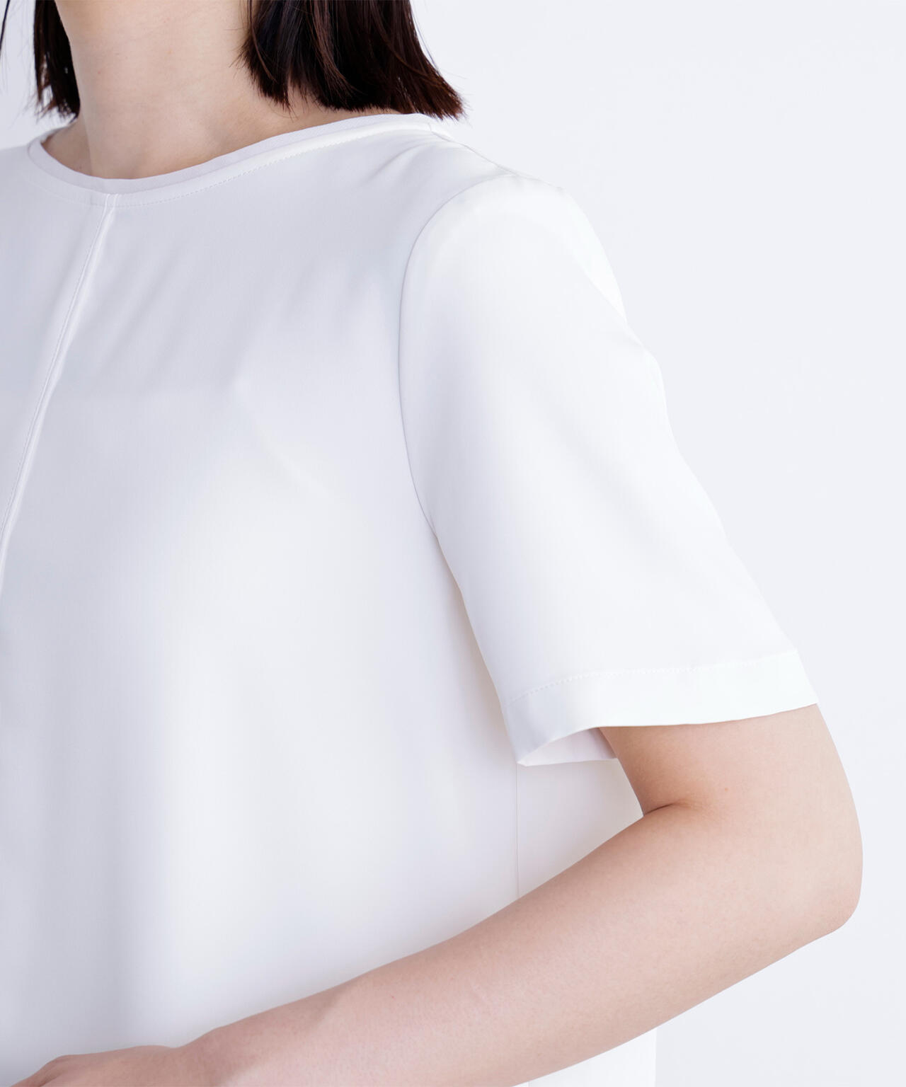 シフォンラインTブラウス*