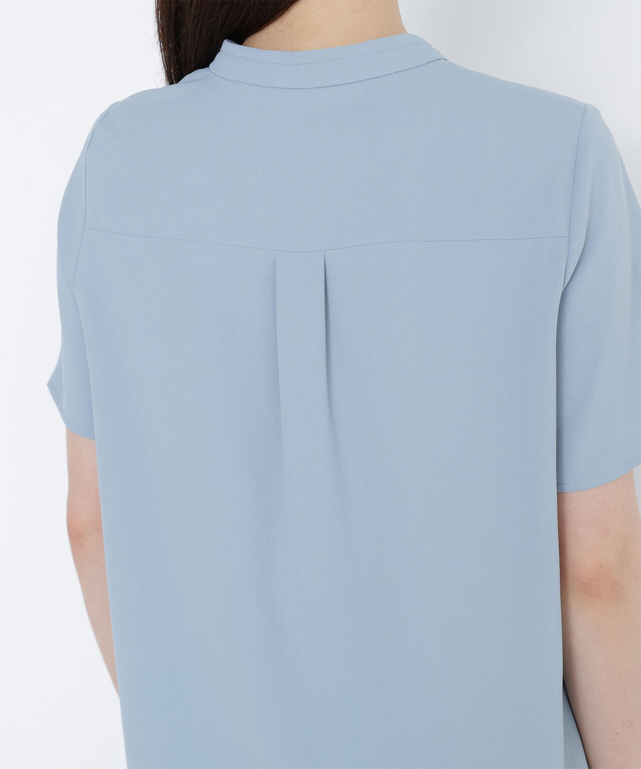 ナローリボンタイブラウス