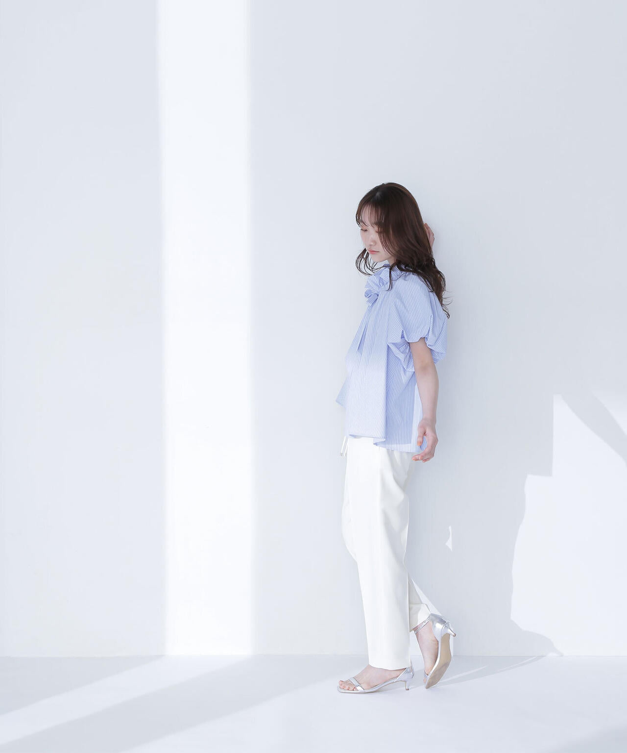 2wayリボンボウブラウス