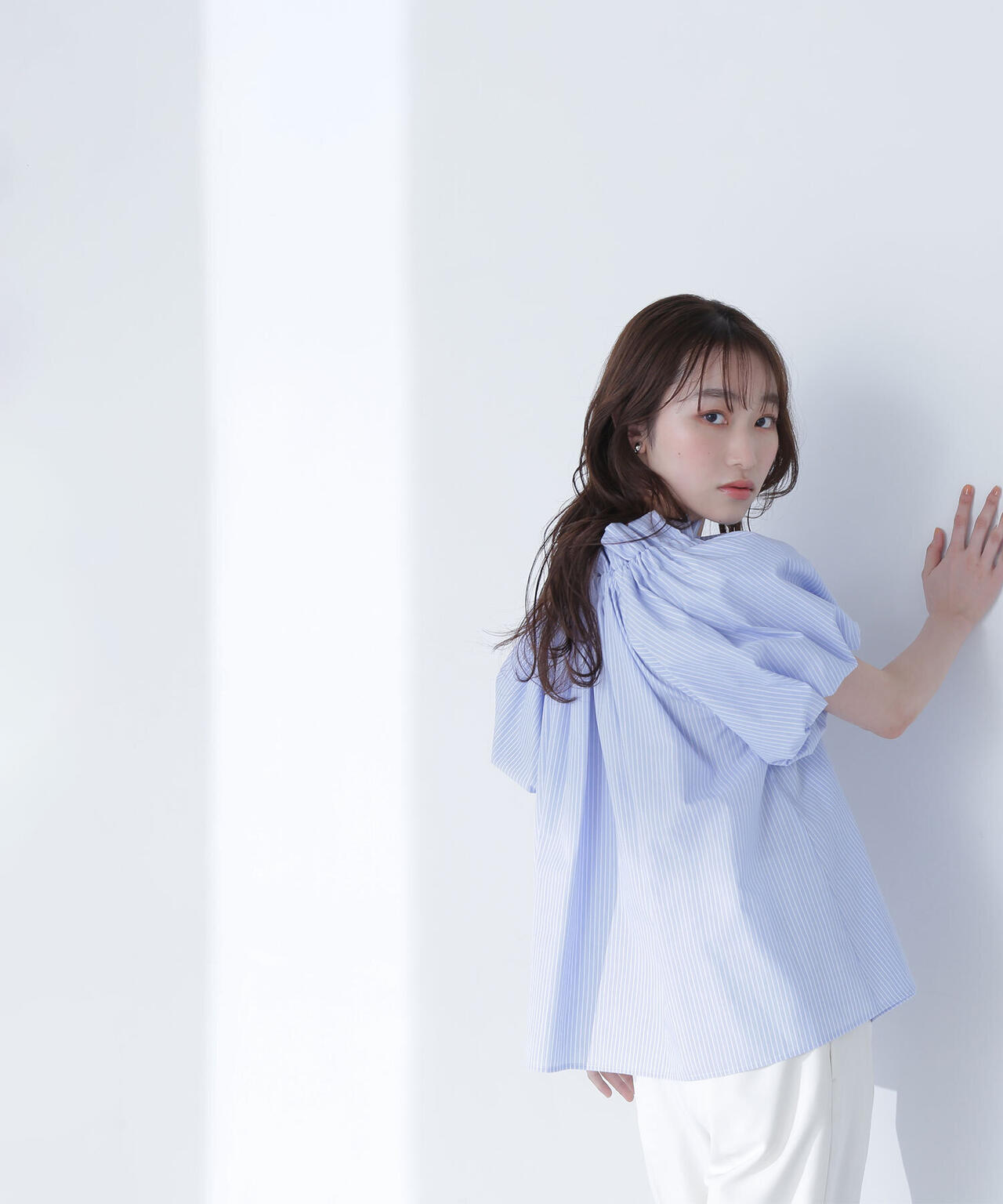 2wayリボンボウブラウス