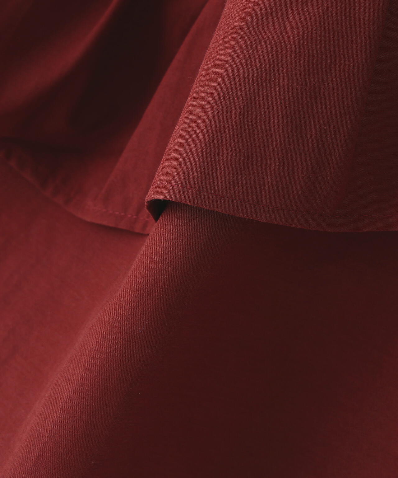 クロスフリルギャザーブラウス