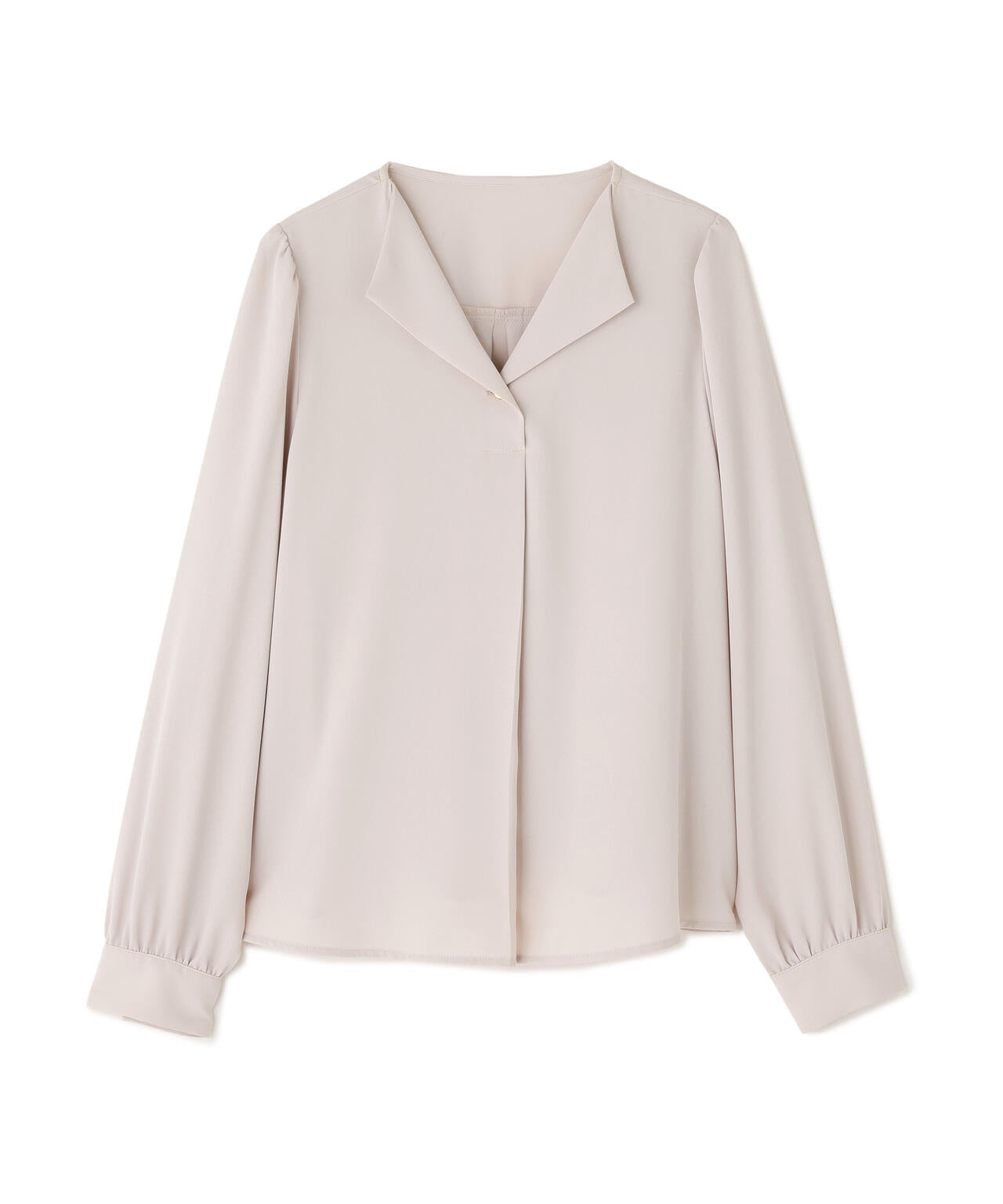 スキッパーメタルポイントブラウス