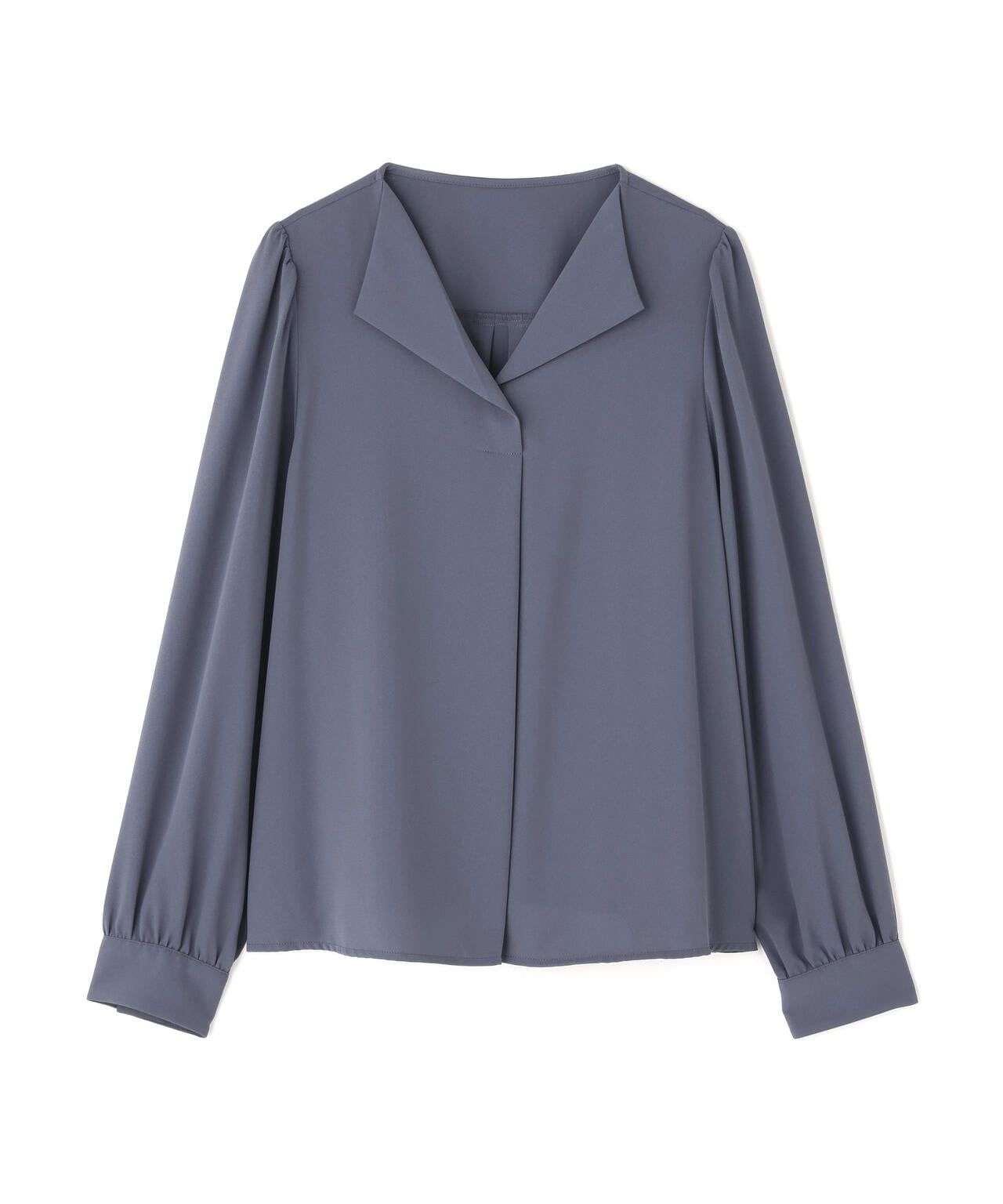 スキッパーメタルポイントブラウス