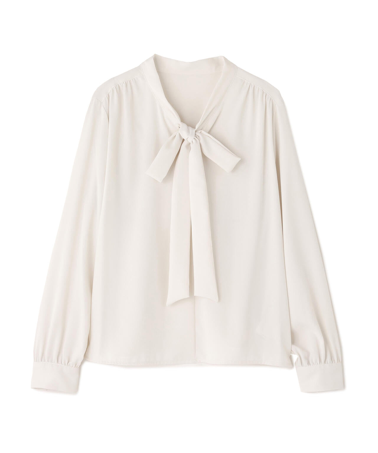 リボンボウタイブラウス
