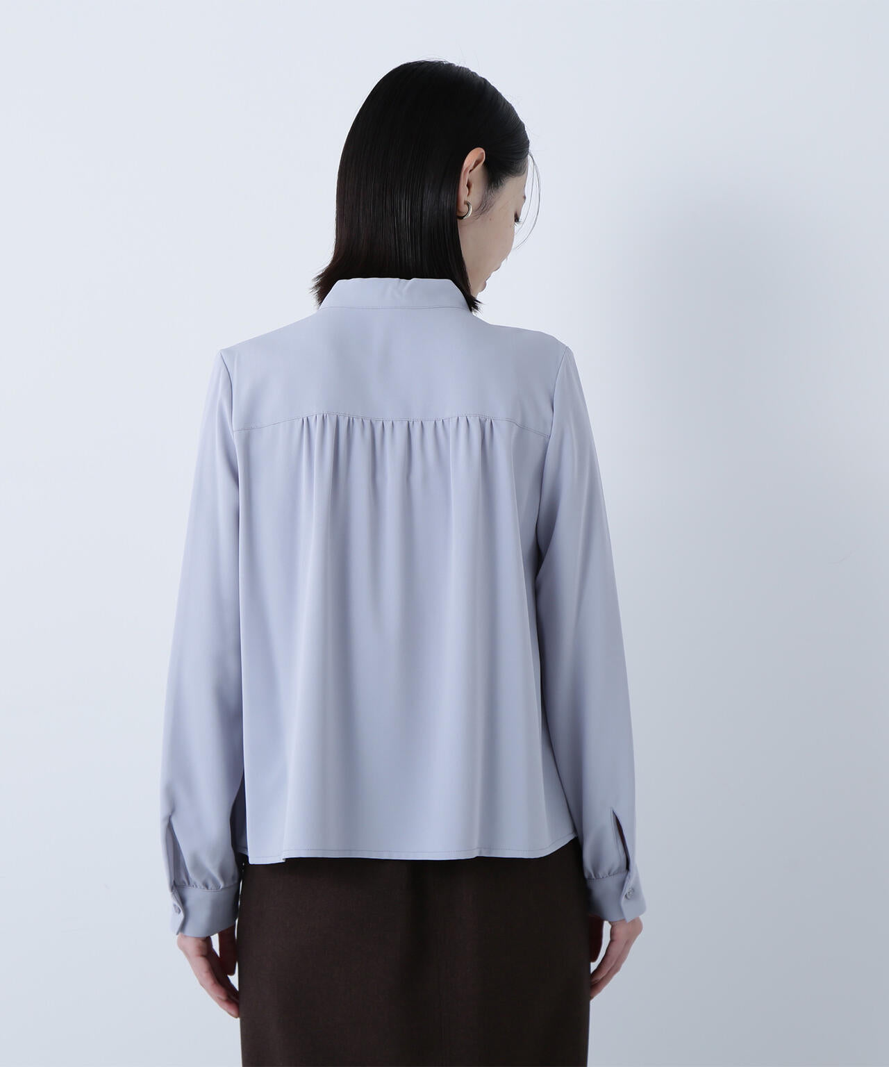 リボンボウタイブラウス