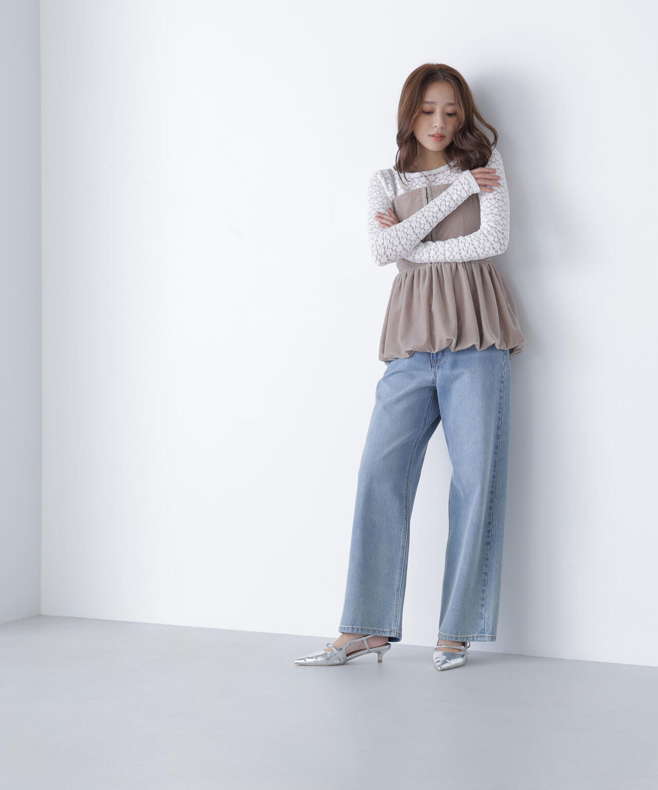 ベルベットキャミビスチェ