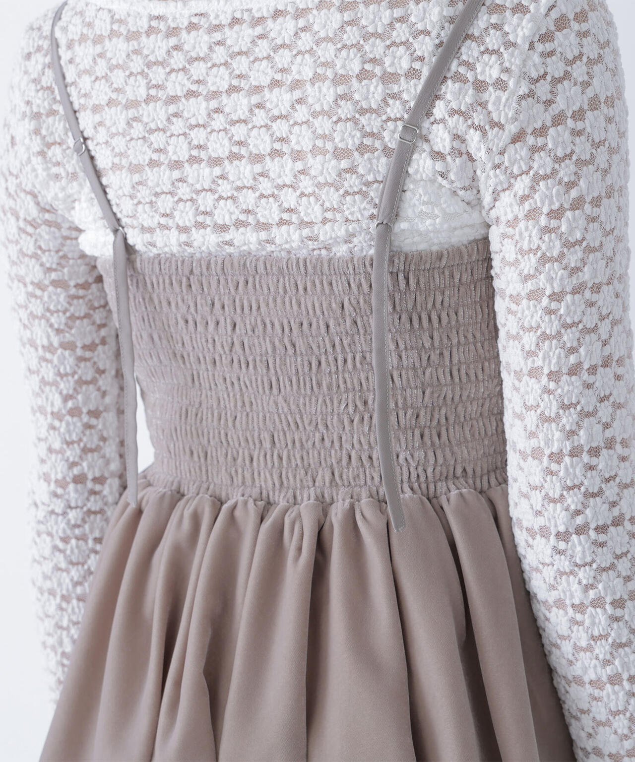 ベルベットキャミビスチェ