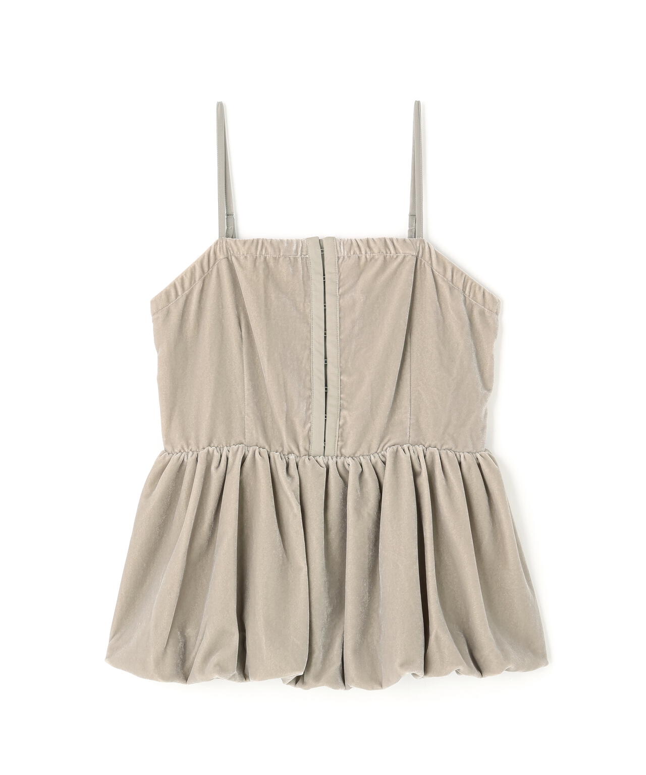 ベルベットキャミビスチェ