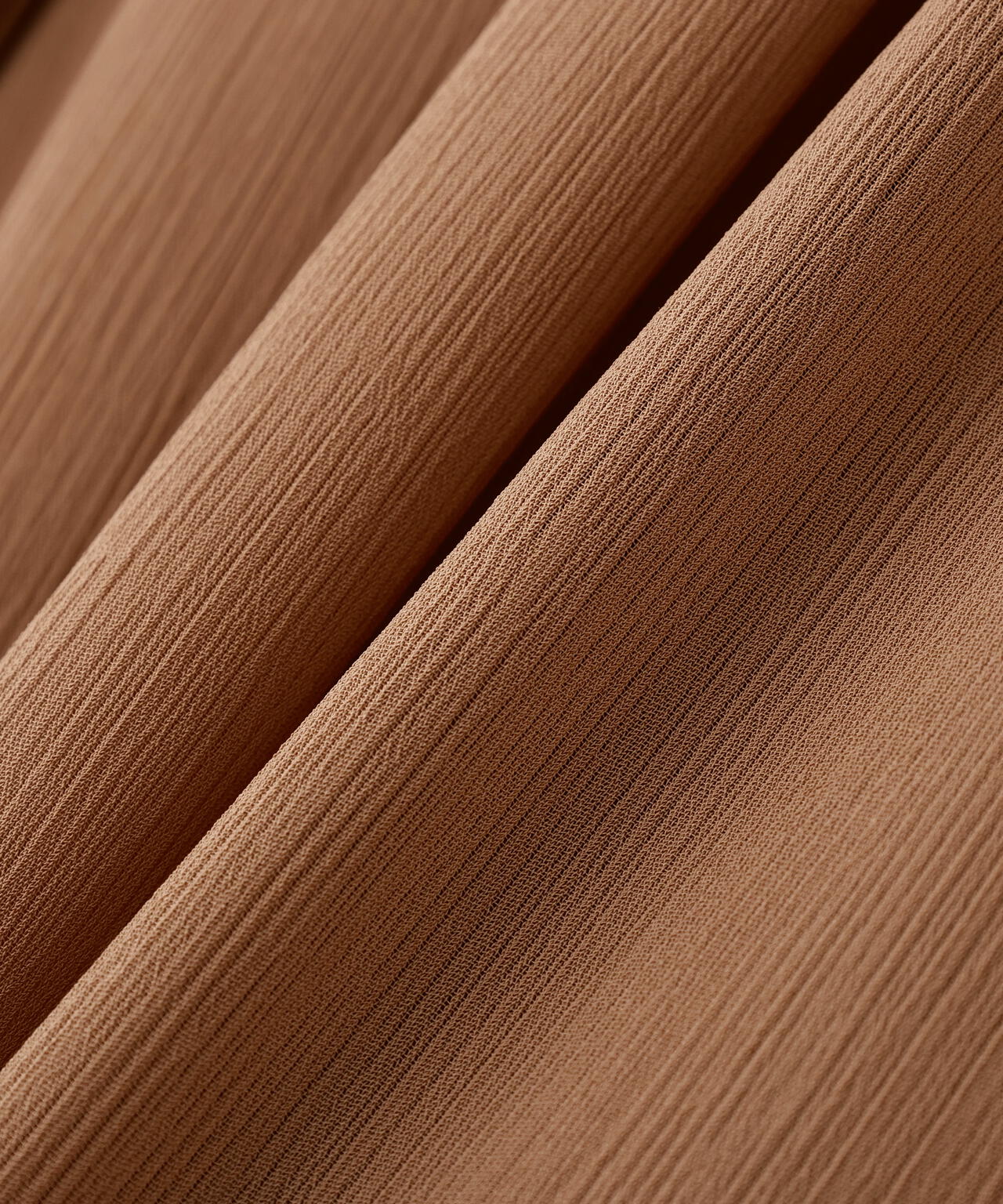 シャーリング楊柳ブラウス