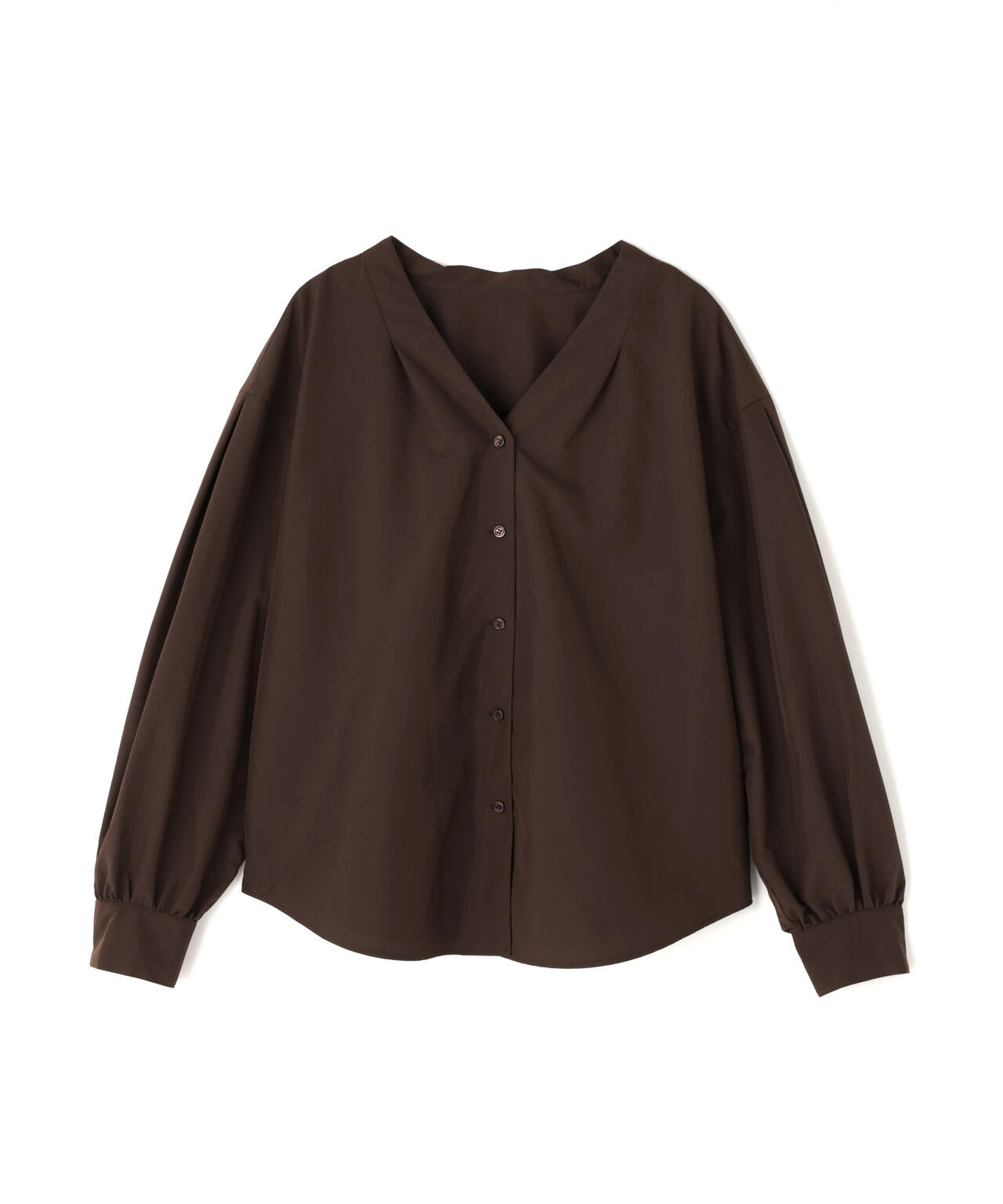Vネックフォルムブラウス