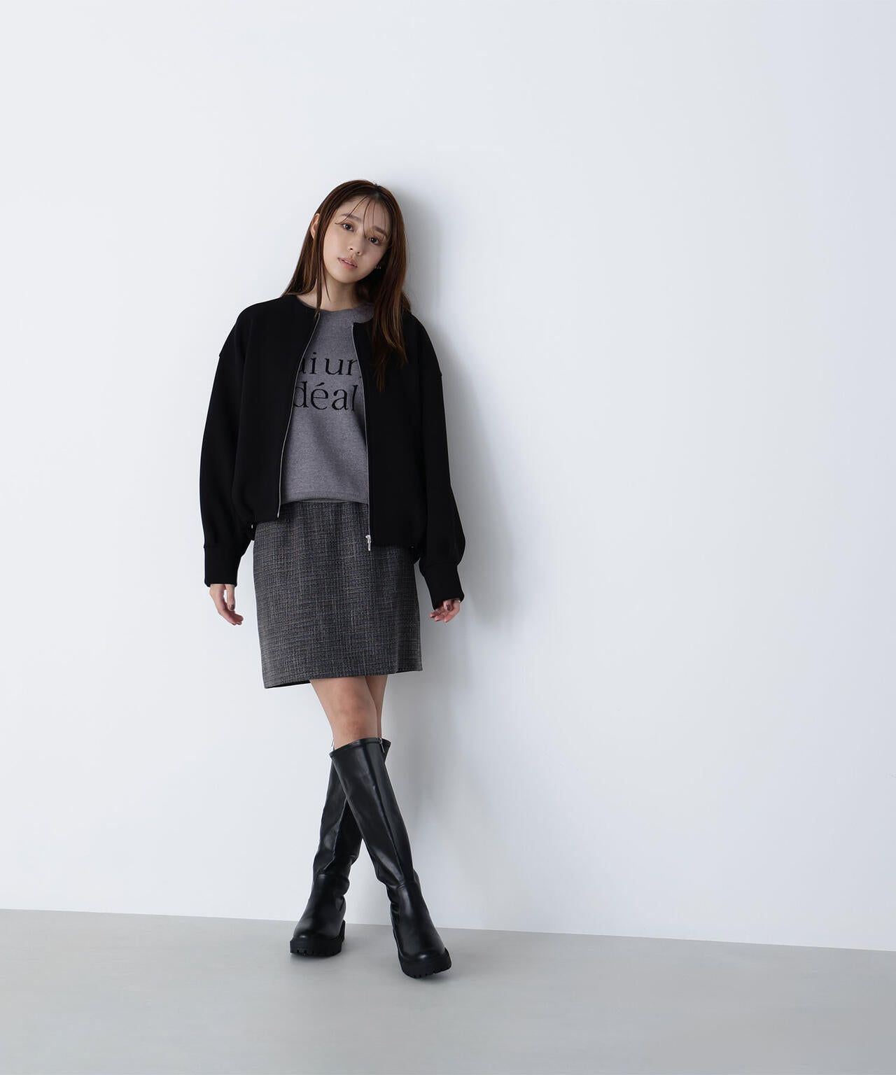 【Oggi掲載】オータムミニスカート