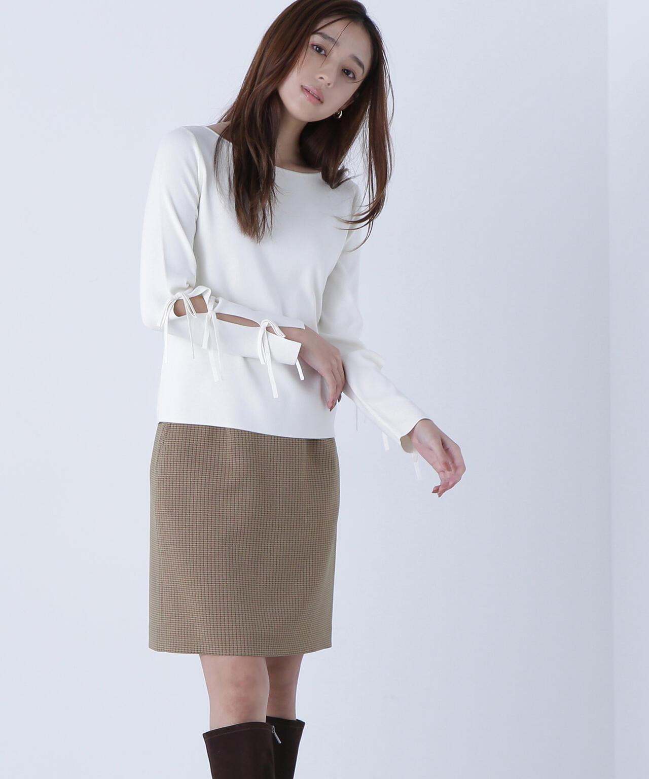 【Oggi掲載】オータムミニスカート