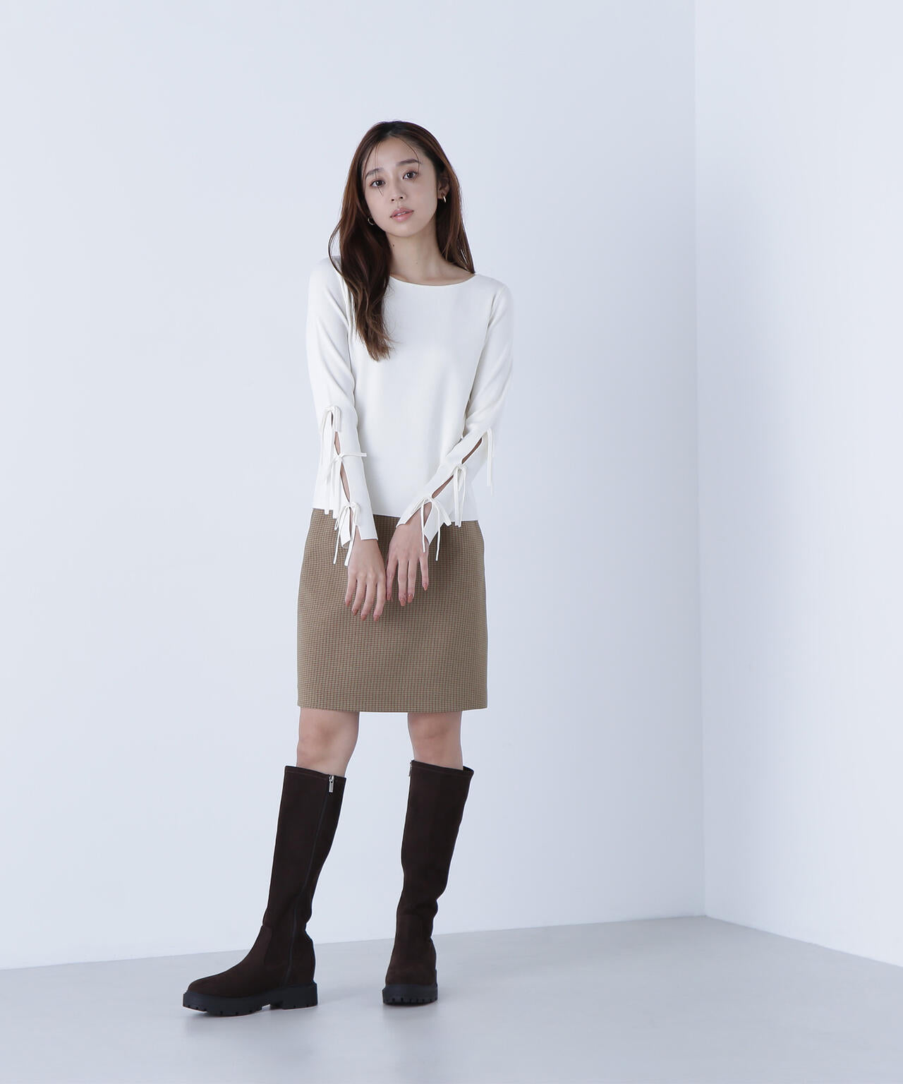 【Oggi掲載】オータムミニスカート