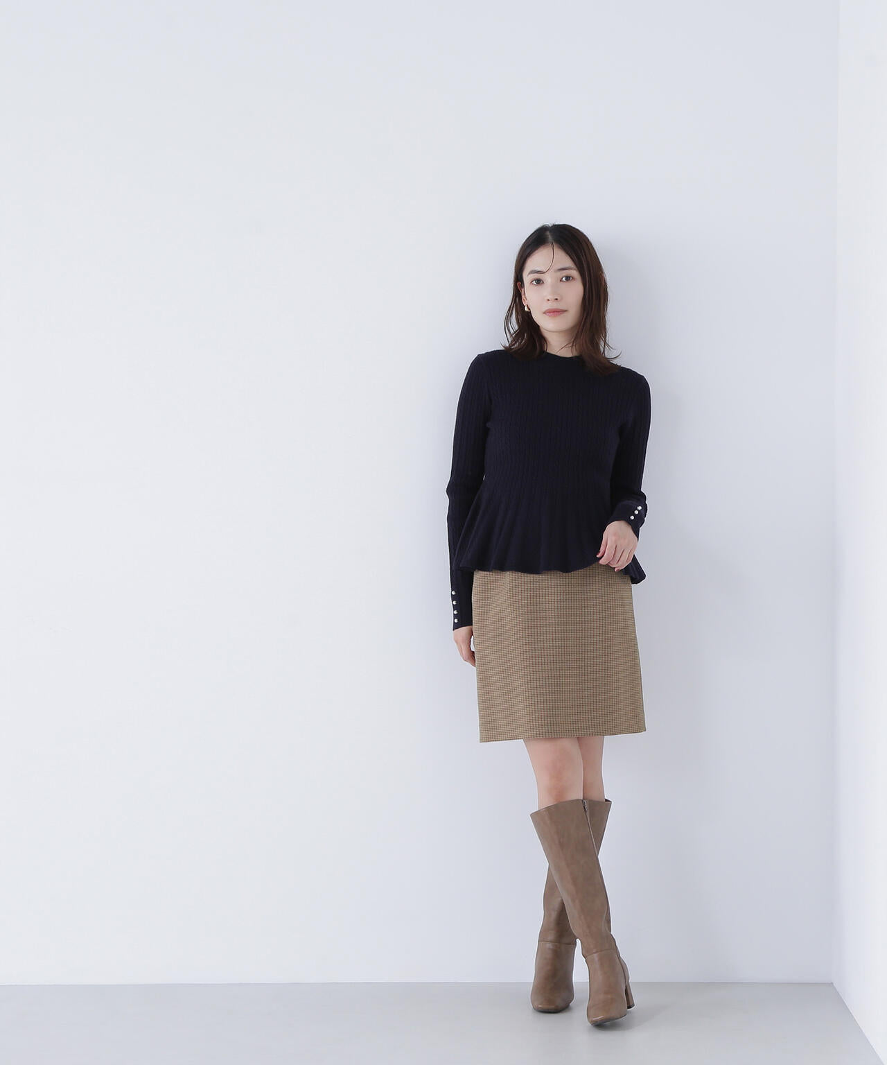 【Oggi掲載】オータムミニスカート