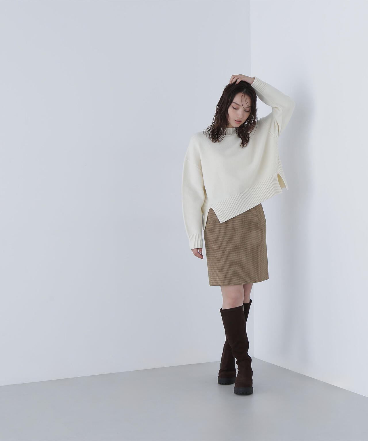 【Oggi掲載】オータムミニスカート