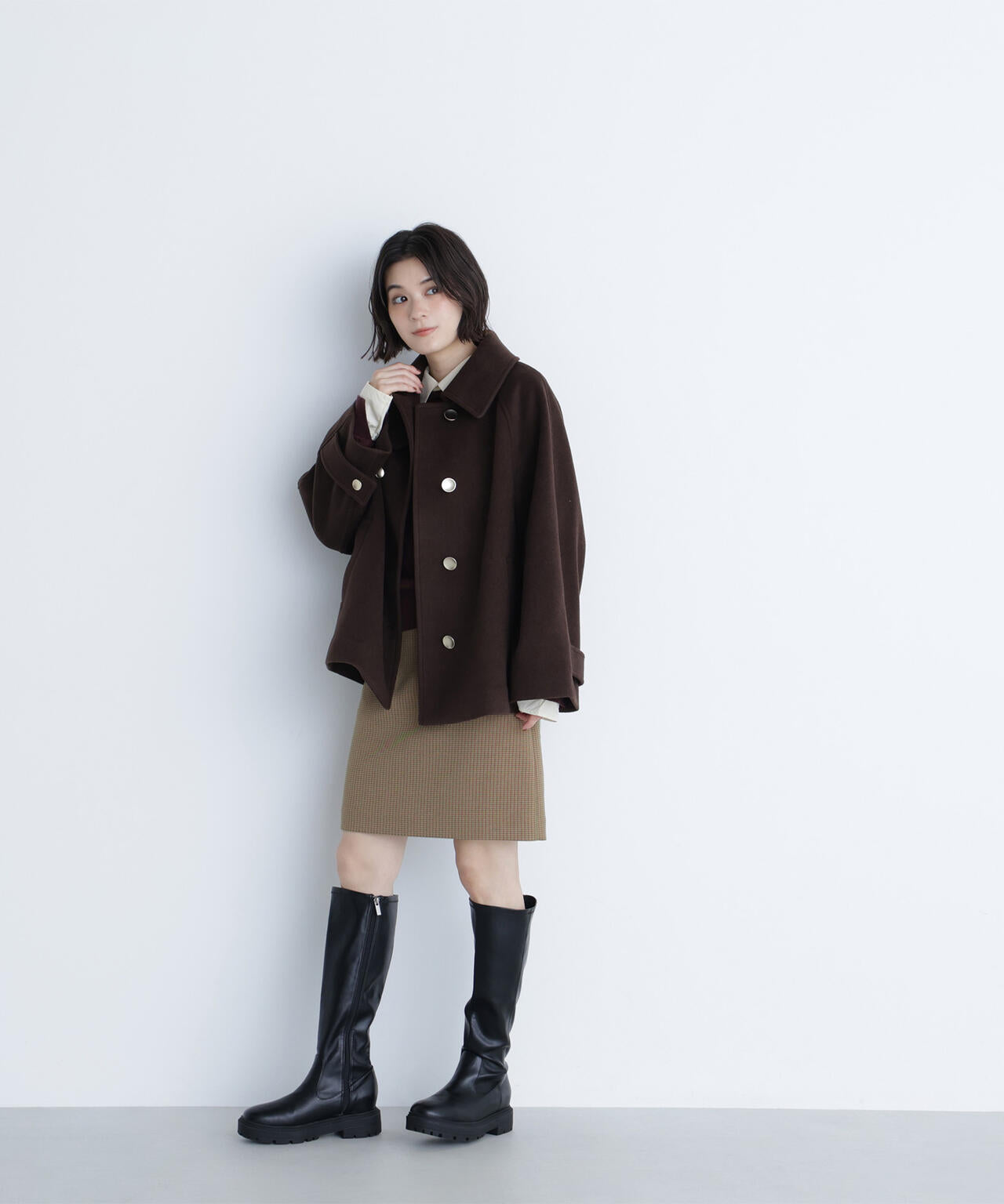 【Oggi掲載】オータムミニスカート