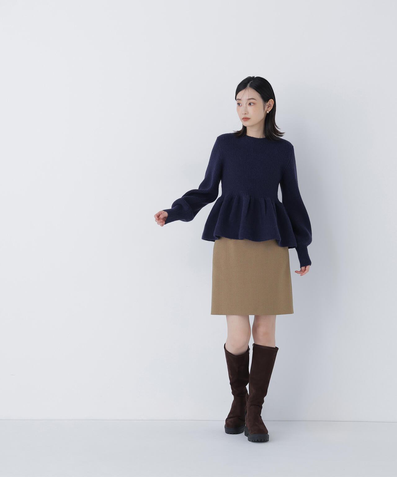 【Oggi掲載】オータムミニスカート